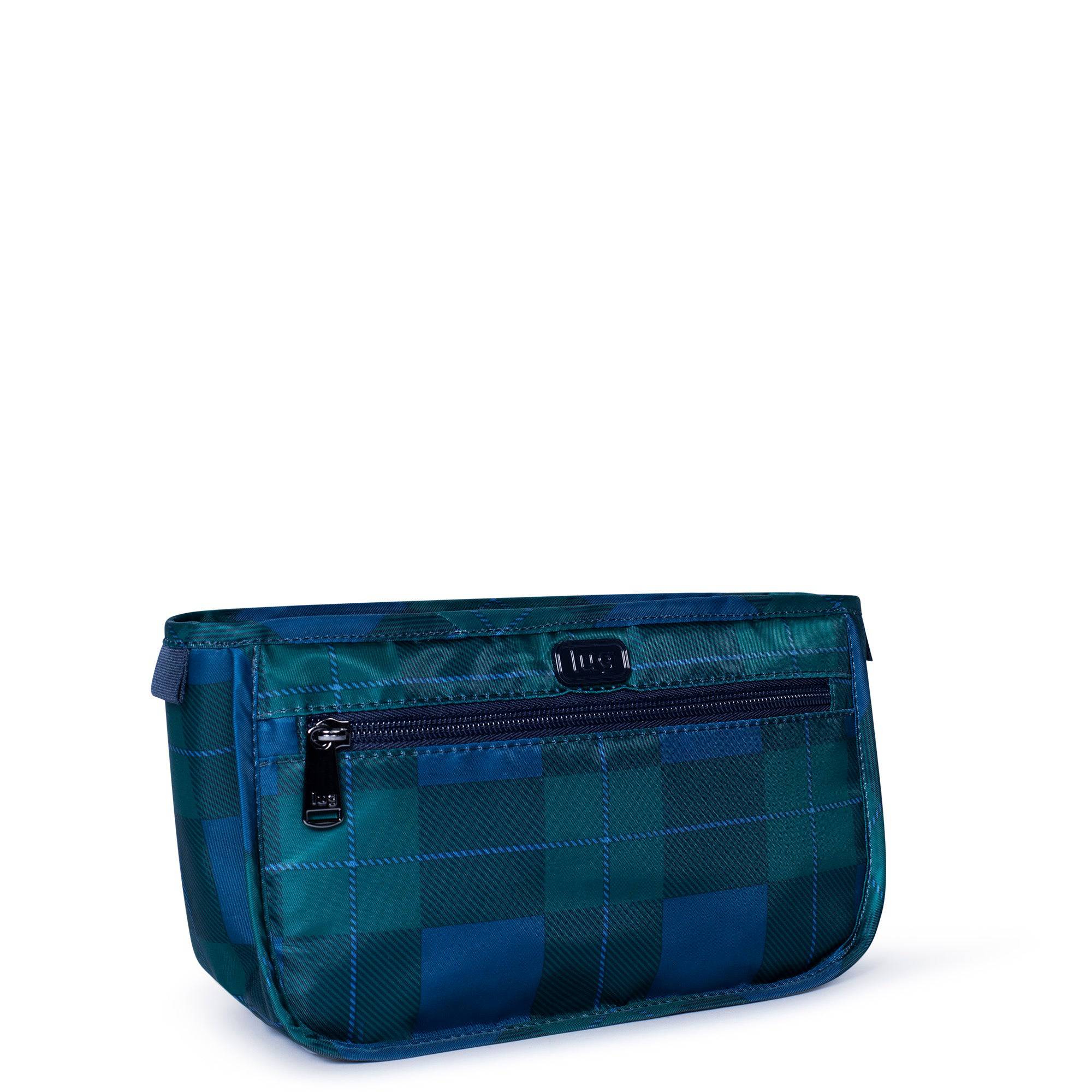 Parasail Cosmetic Case - POP PLAID NAVY - Parasail_PopPlaidNavy_02