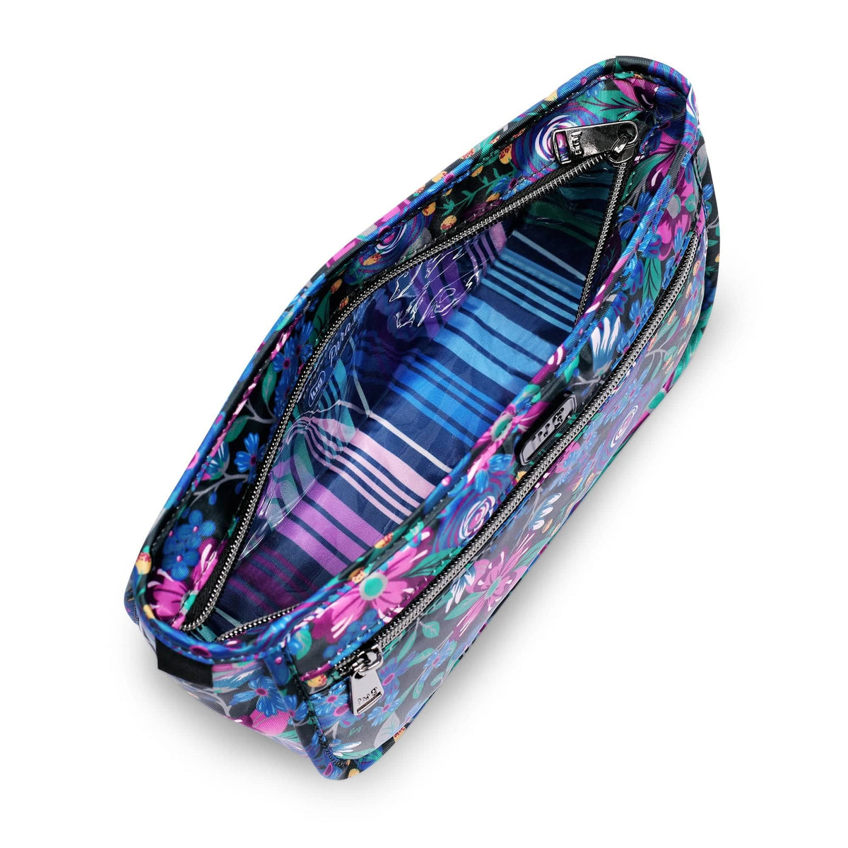 Parasail Cosmetic Case - WHIMSY BLACK - Parasail_WhimsyBlack_05