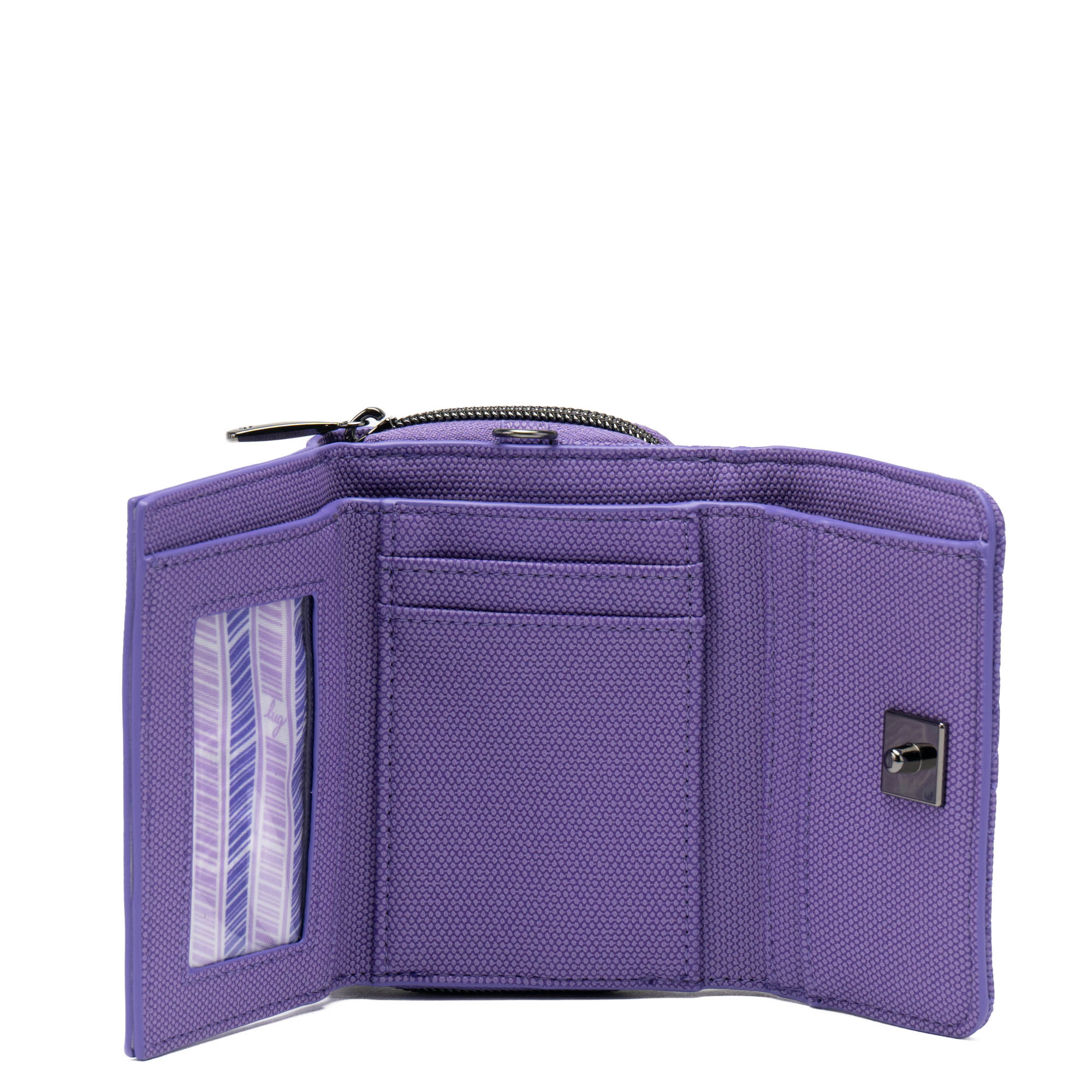 Pedicab Matte Luxe VL RFID Wallet - AMETHYST PURPLE - Pedicab_MatteLuxe_AmethystPurple_04