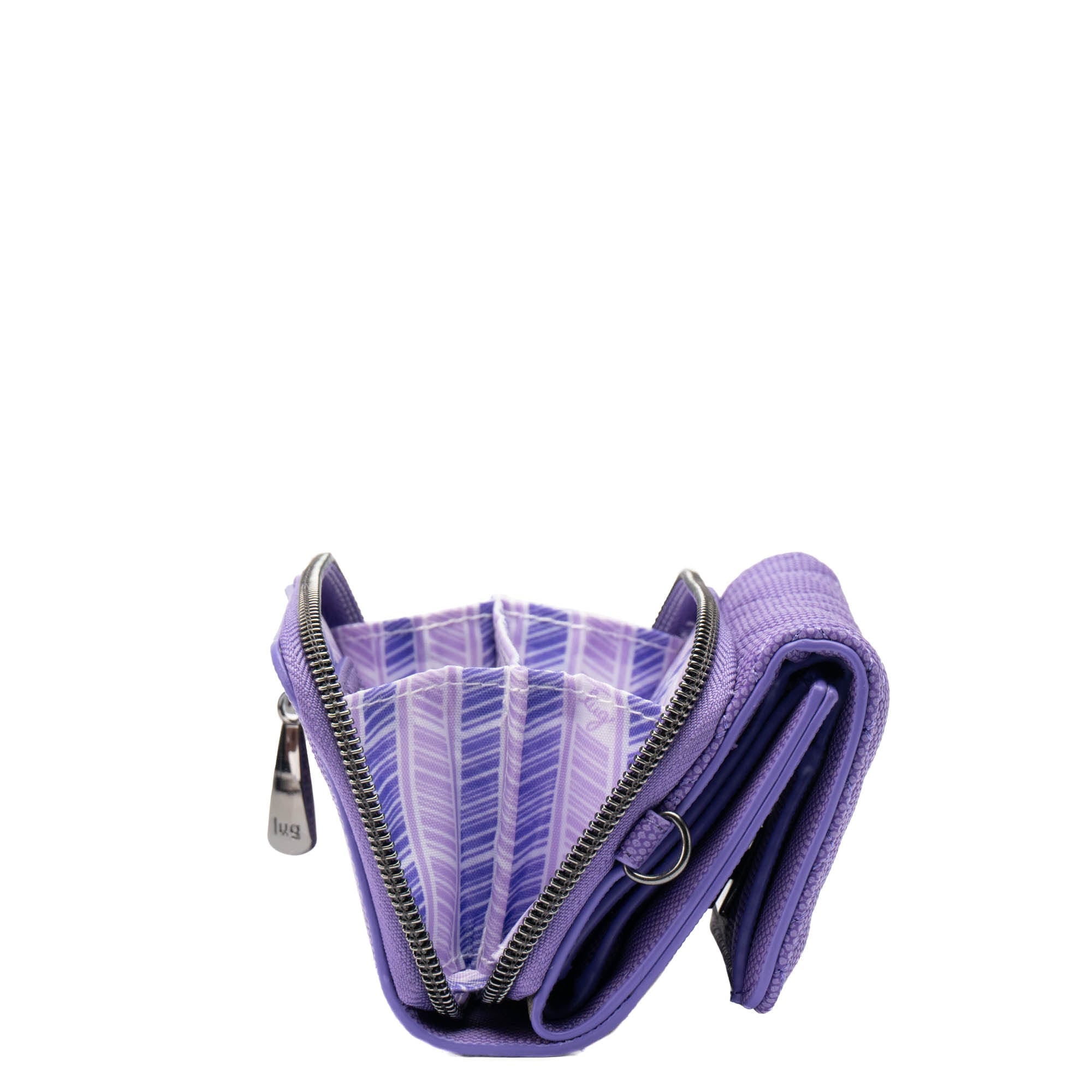 Pedicab Matte Luxe VL RFID Wallet - AMETHYST PURPLE - Pedicab_MatteLuxe_AmethystPurple_05