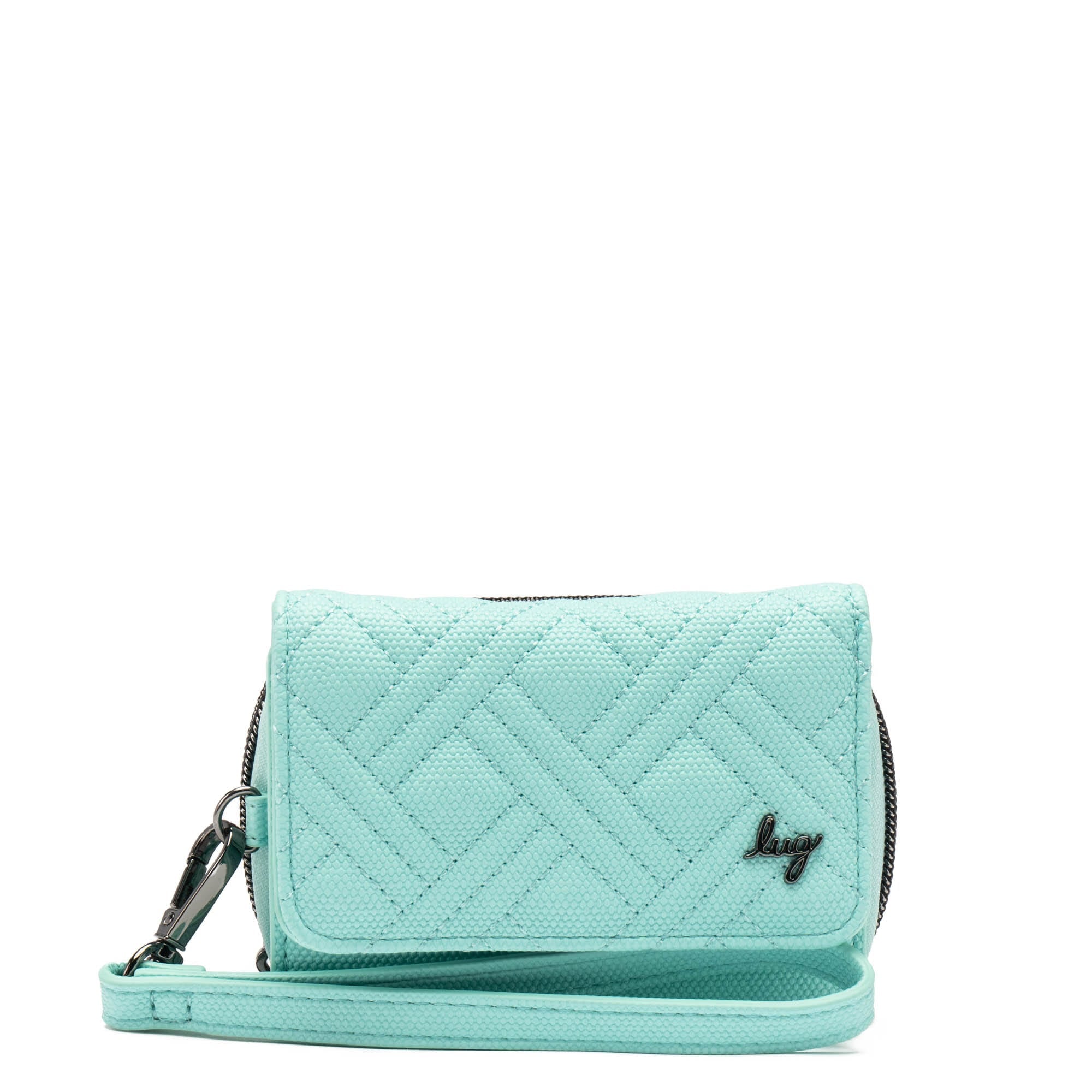 Pedicab Matte Luxe VL RFID Wallet - AQUAMARINE BLUE - Pedicab_MatteLuxe_AquamarineBlue_01