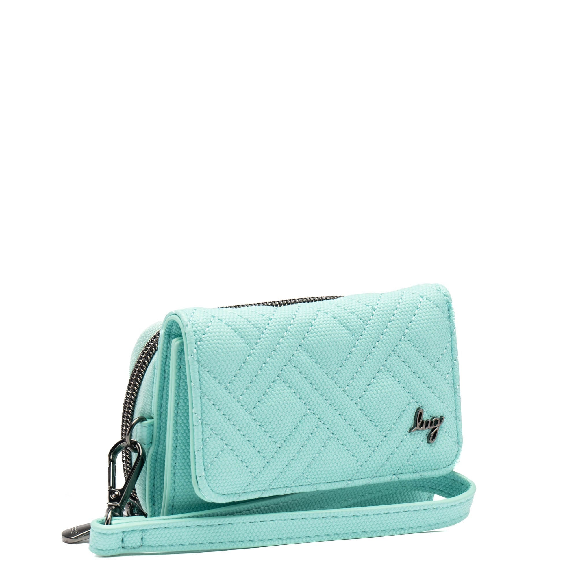 Pedicab Matte Luxe VL RFID Wallet - AQUAMARINE BLUE - Pedicab_MatteLuxe_AquamarineBlue_02