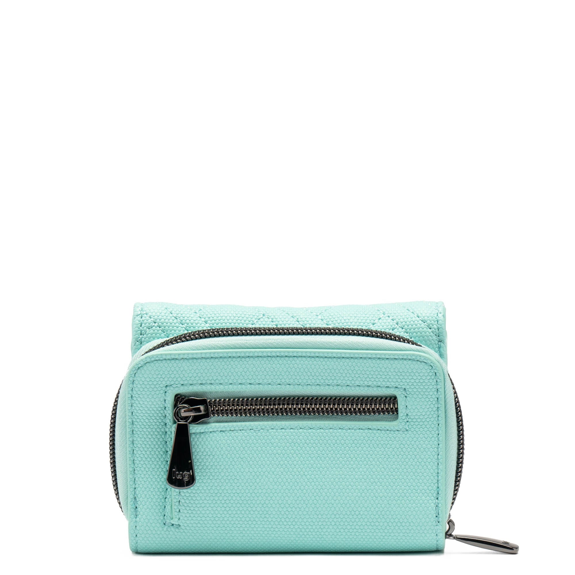 Pedicab Matte Luxe VL RFID Wallet - AQUAMARINE BLUE - Pedicab_MatteLuxe_AquamarineBlue_03