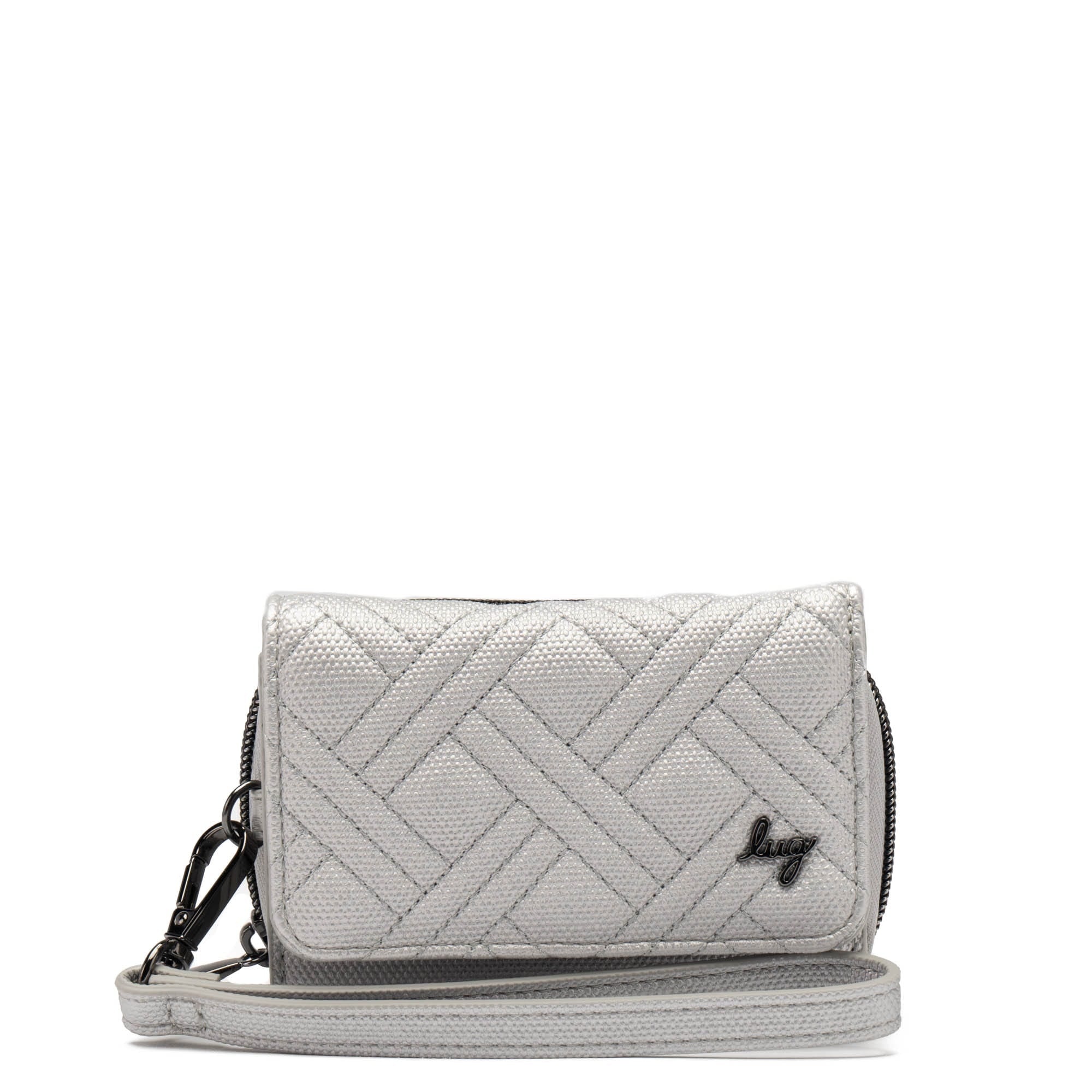 Pedicab Matte Luxe VL RFID Wallet - DIAMOND SILVER - Pedicab_MatteLuxe_DiamondSilver_01