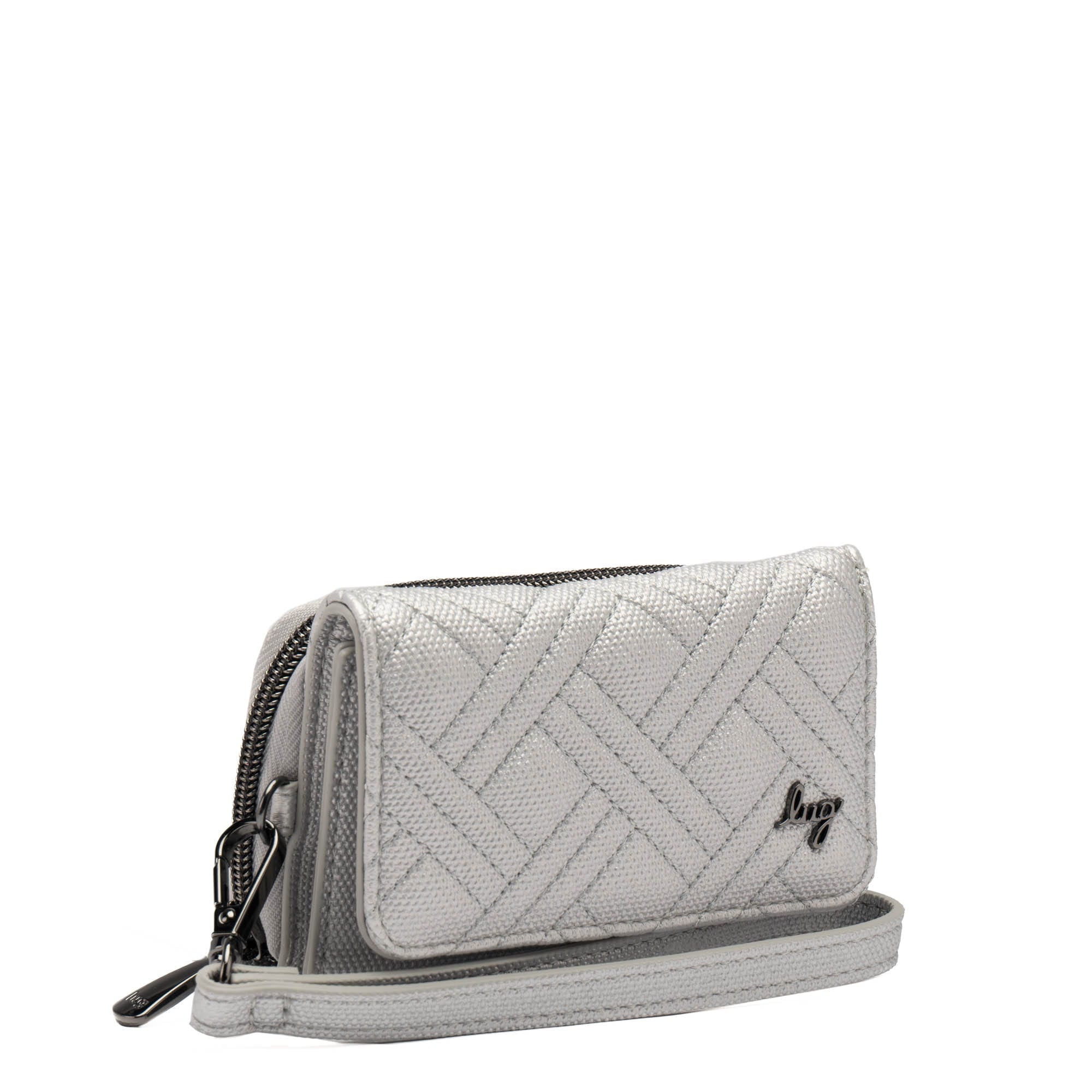 Pedicab Matte Luxe VL RFID Wallet - DIAMOND SILVER - Pedicab_MatteLuxe_DiamondSilver_02