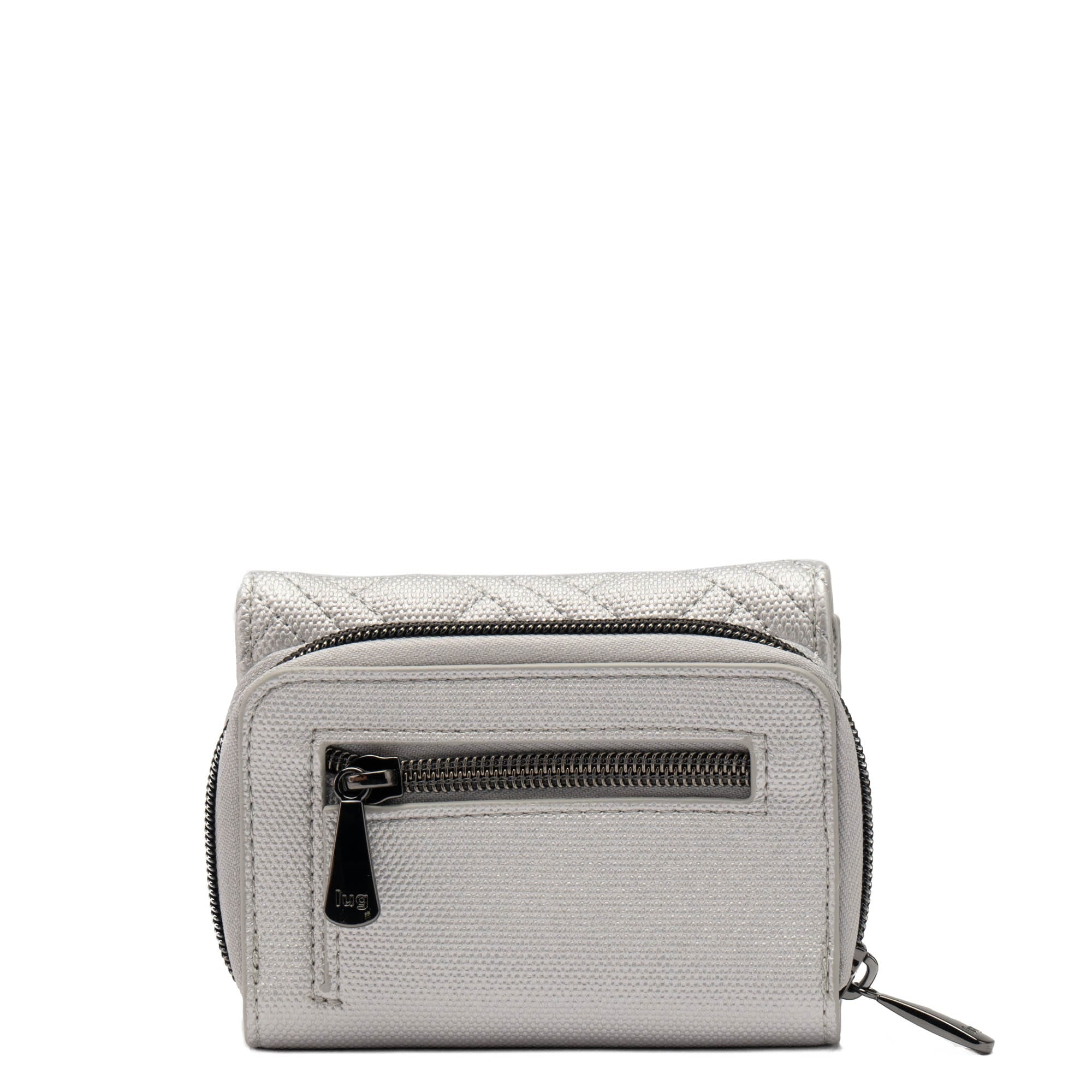Pedicab Matte Luxe VL RFID Wallet - DIAMOND SILVER - Pedicab_MatteLuxe_DiamondSilver_03