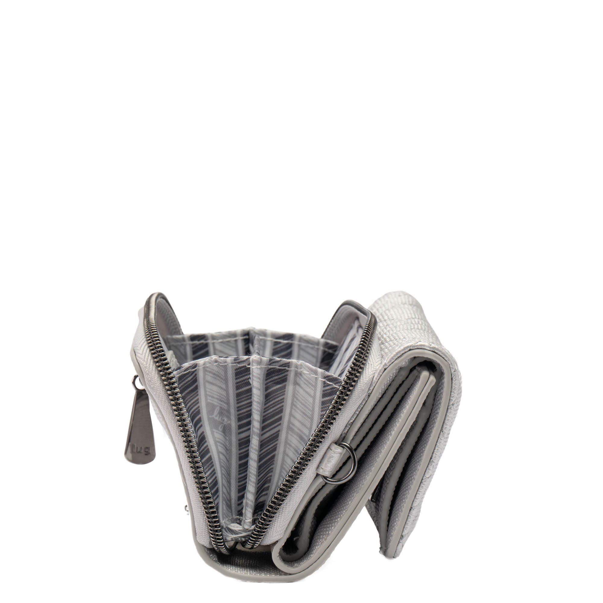 Pedicab Matte Luxe VL RFID Wallet - DIAMOND SILVER - Pedicab_MatteLuxe_DiamondSilver_05