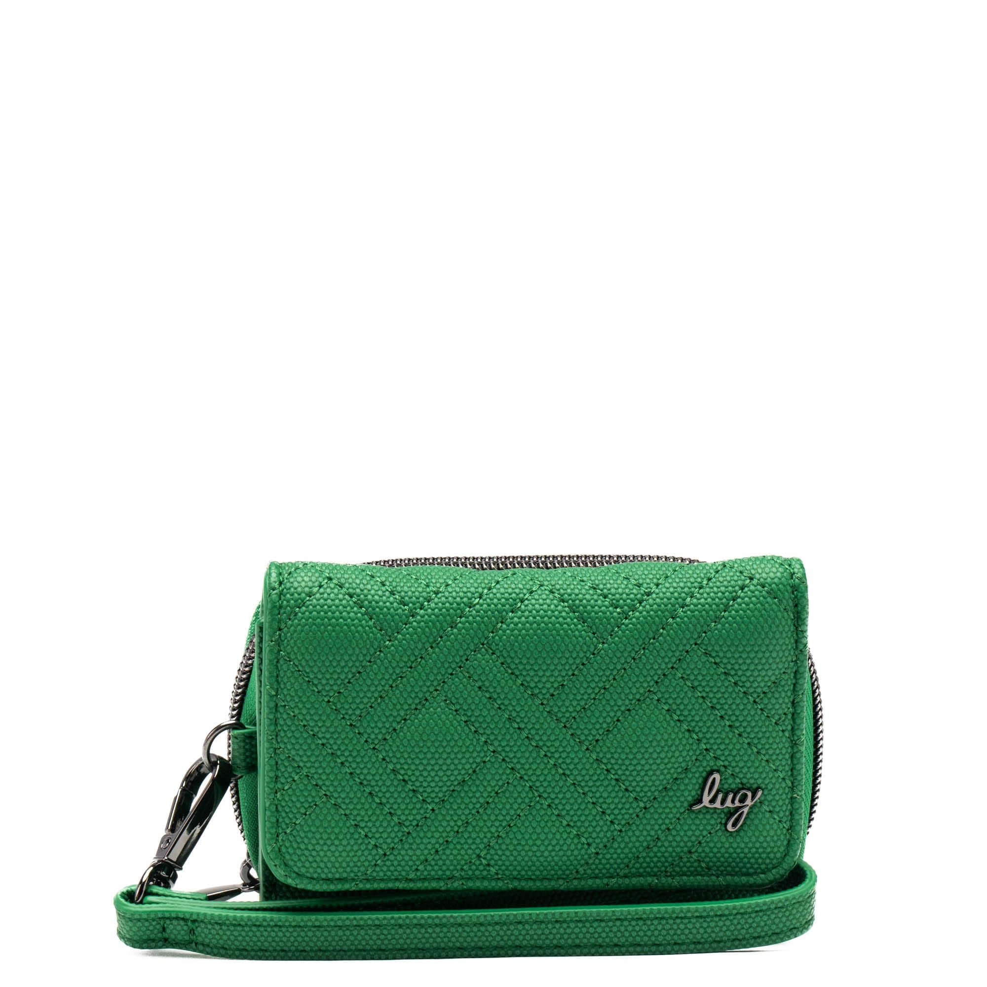 Pedicab Matte Luxe VL RFID Wallet - EMERALD GREEN - Pedicab_MatteLuxe_EmeraldGreen_01