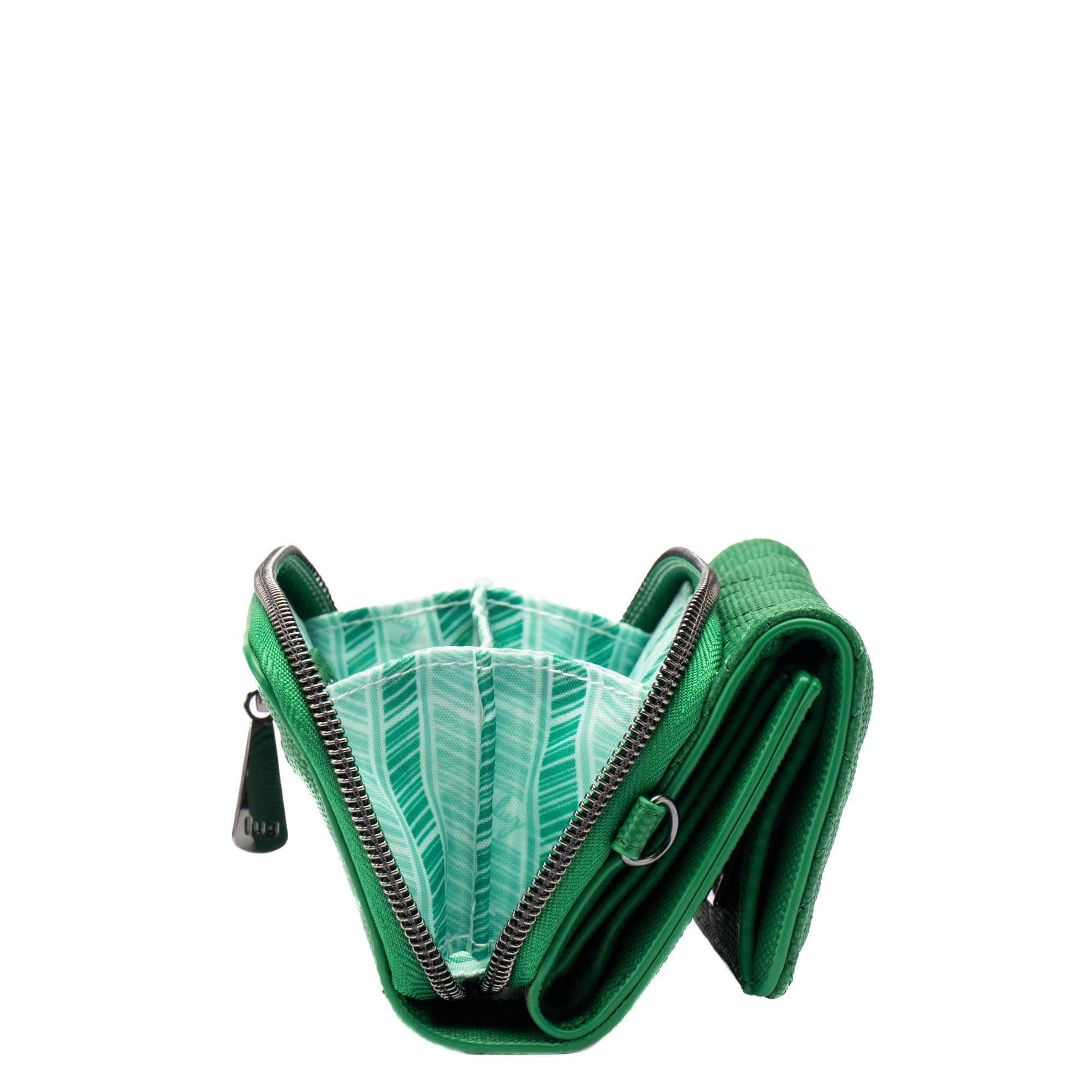 Pedicab Matte Luxe VL RFID Wallet - EMERALD GREEN - Pedicab_MatteLuxe_EmeraldGreen_05