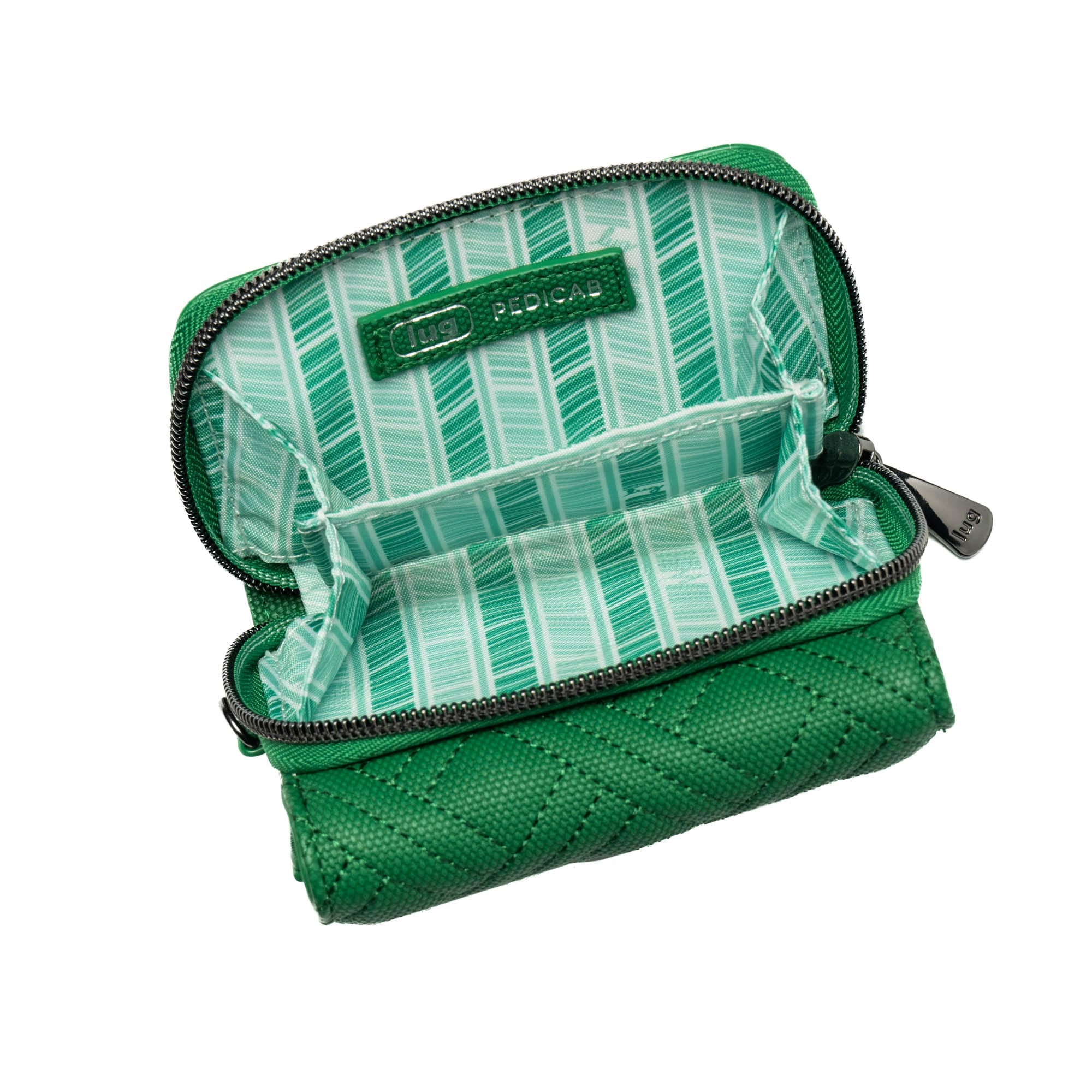 Pedicab Matte Luxe VL RFID Wallet - EMERALD GREEN - Pedicab_MatteLuxe_EmeraldGreen_06