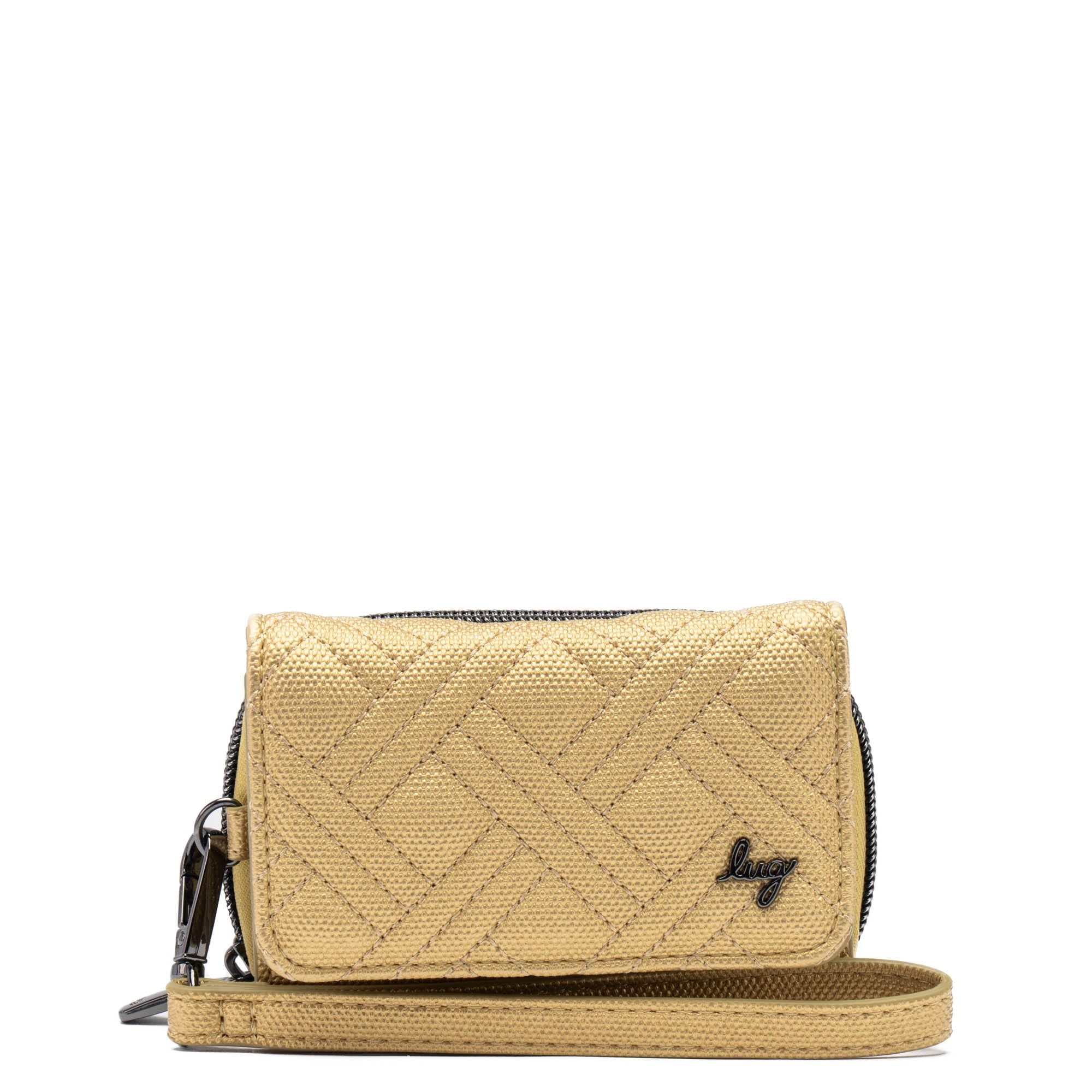 Pedicab Matte Luxe VL RFID Wallet - METALLIC GOLD - Pedicab_MatteLuxe_MetallicGold_01
