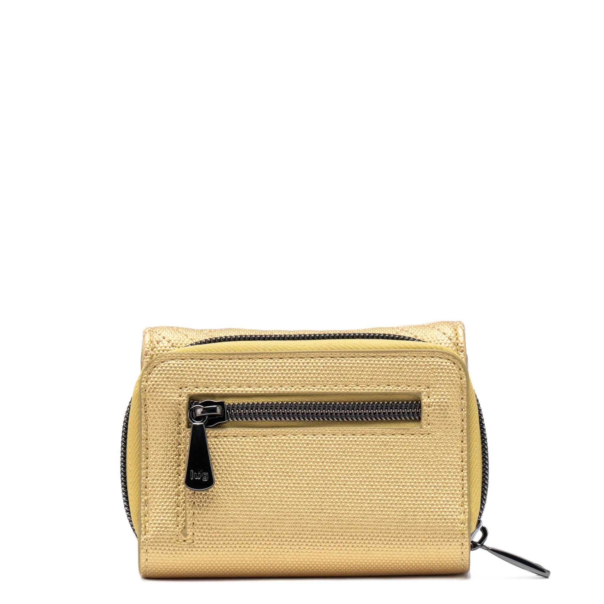 Pedicab Matte Luxe VL RFID Wallet - METALLIC GOLD - Pedicab_MatteLuxe_MetallicGold_03