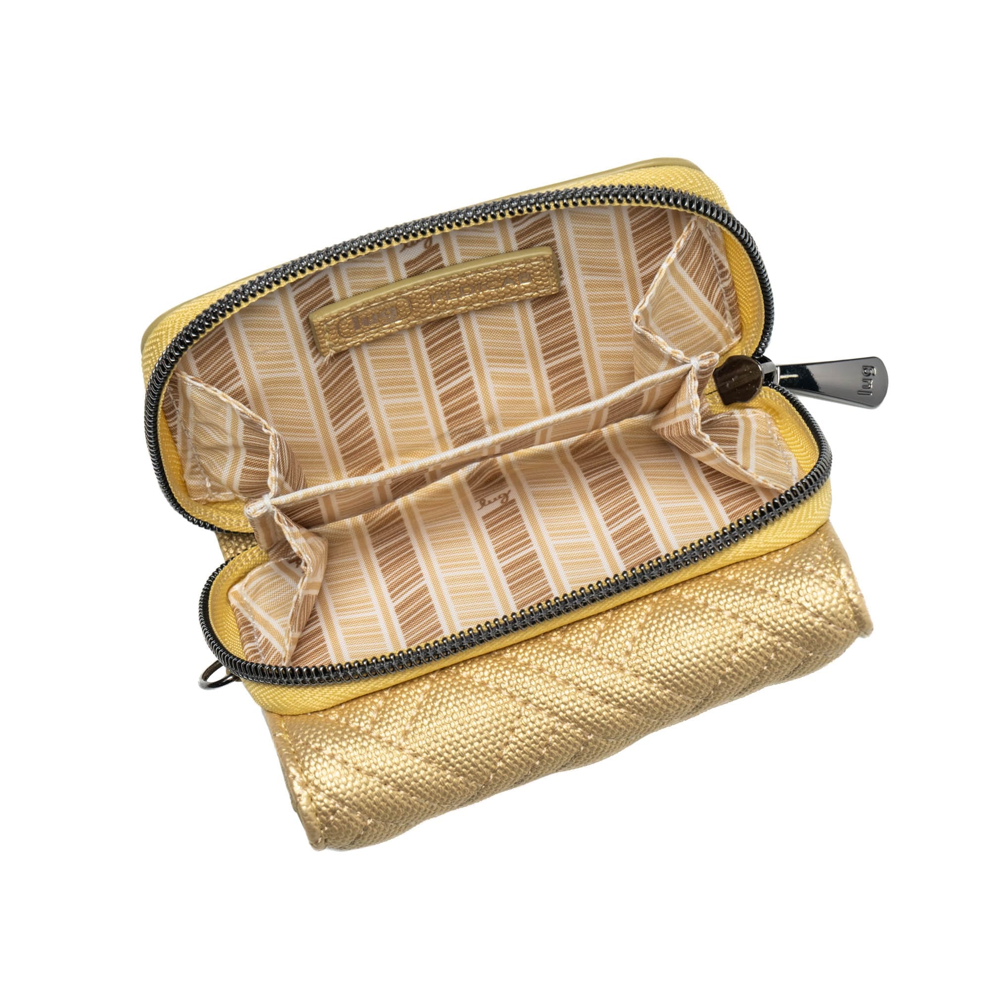 Pedicab Matte Luxe VL RFID Wallet - METALLIC GOLD - Pedicab_MatteLuxe_MetallicGold_06