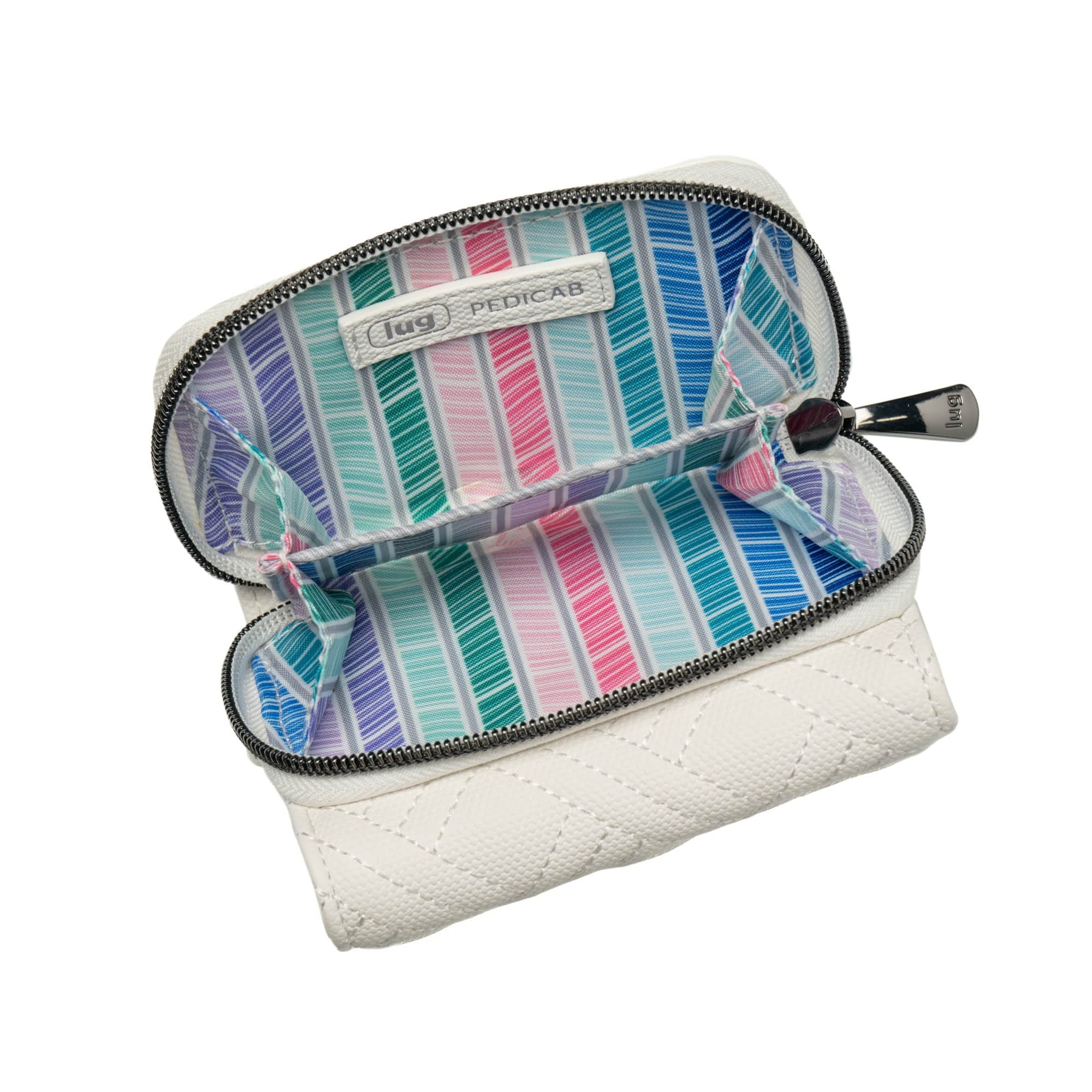 Pedicab Matte Luxe VL RFID Wallet - PEARL WHITE - Pedicab_MatteLuxe_PearlWhite_06