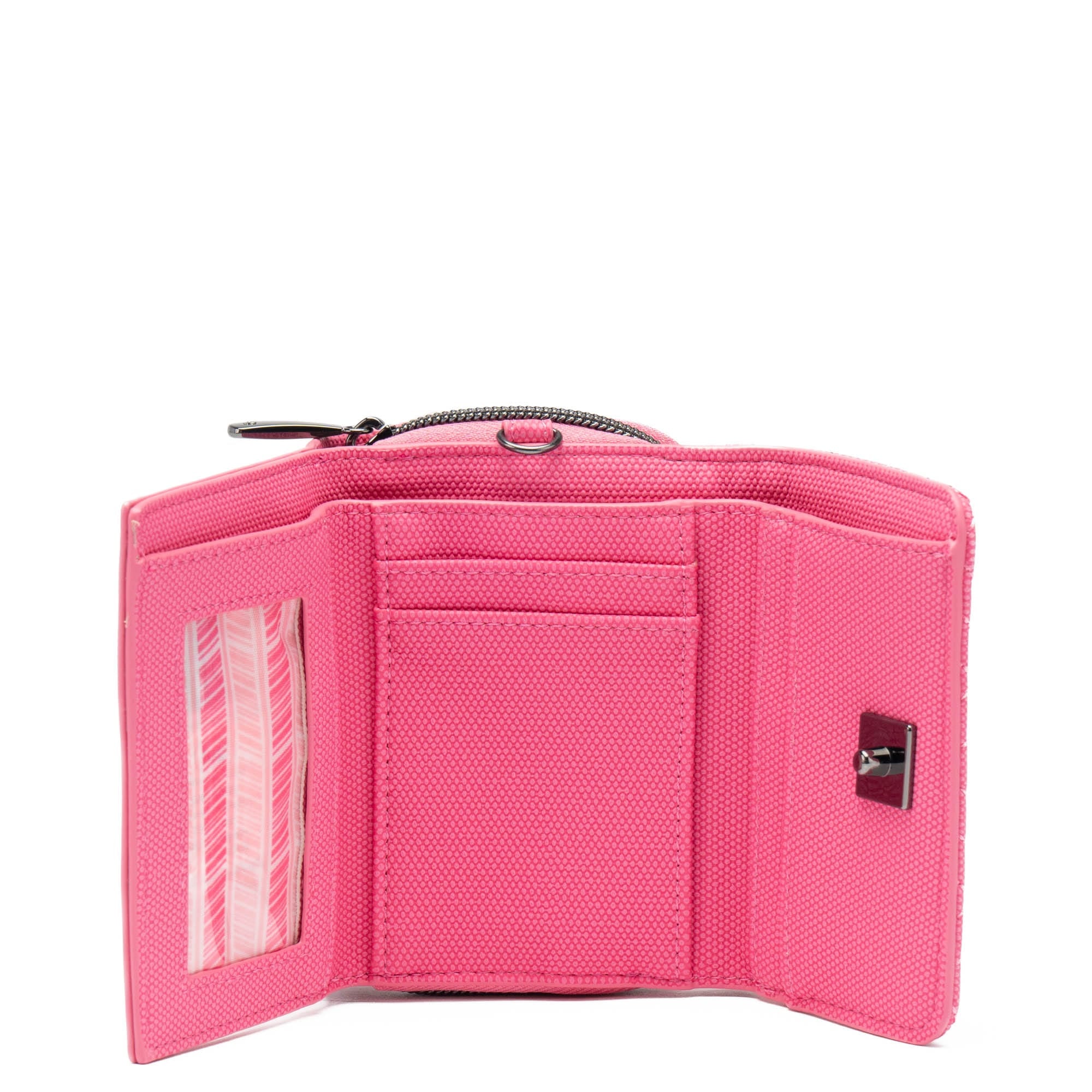 Pedicab Matte Luxe VL RFID Wallet - PINK TOURMALINE - Pedicab_MatteLuxe_PinkTourmaline_04