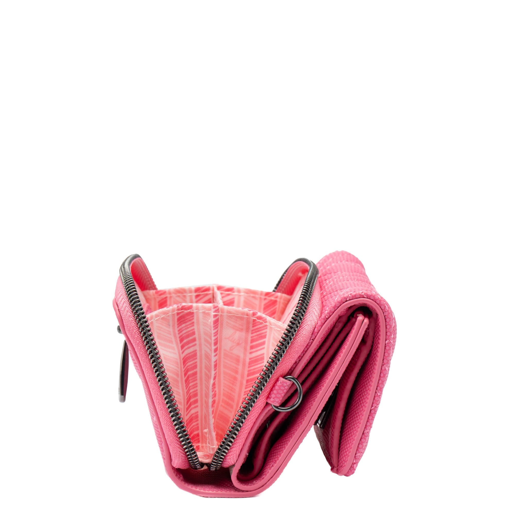 Pedicab Matte Luxe VL RFID Wallet - PINK TOURMALINE - Pedicab_MatteLuxe_PinkTourmaline_05
