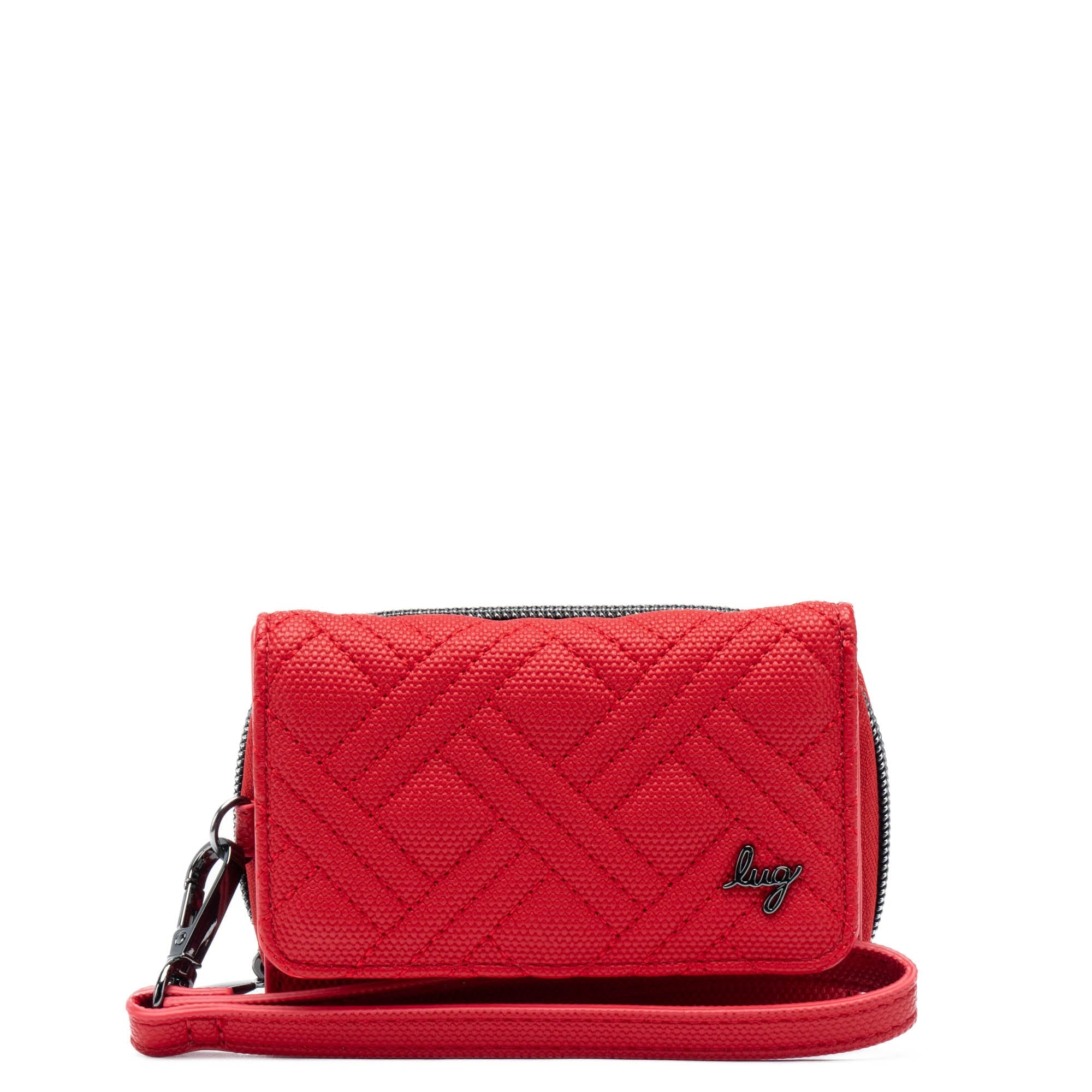 Pedicab Matte Luxe VL RFID Wallet - RUBY RED - Pedicab_MatteLuxe_RubyRed_01