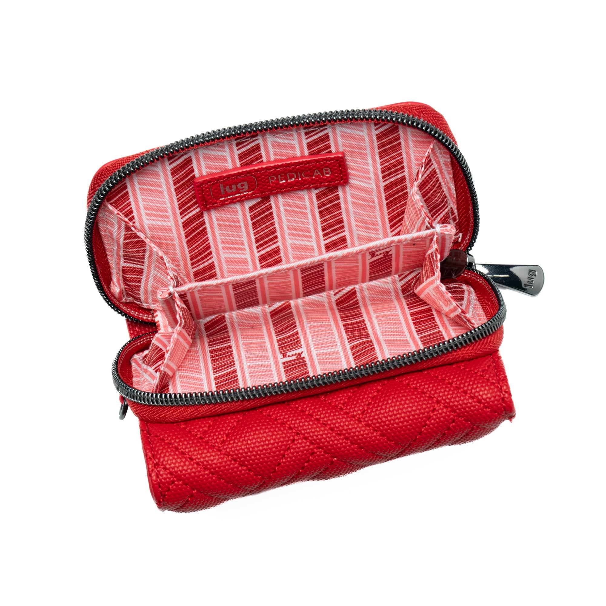 Pedicab Matte Luxe VL RFID Wallet - RUBY RED - Pedicab_MatteLuxe_RubyRed_06
