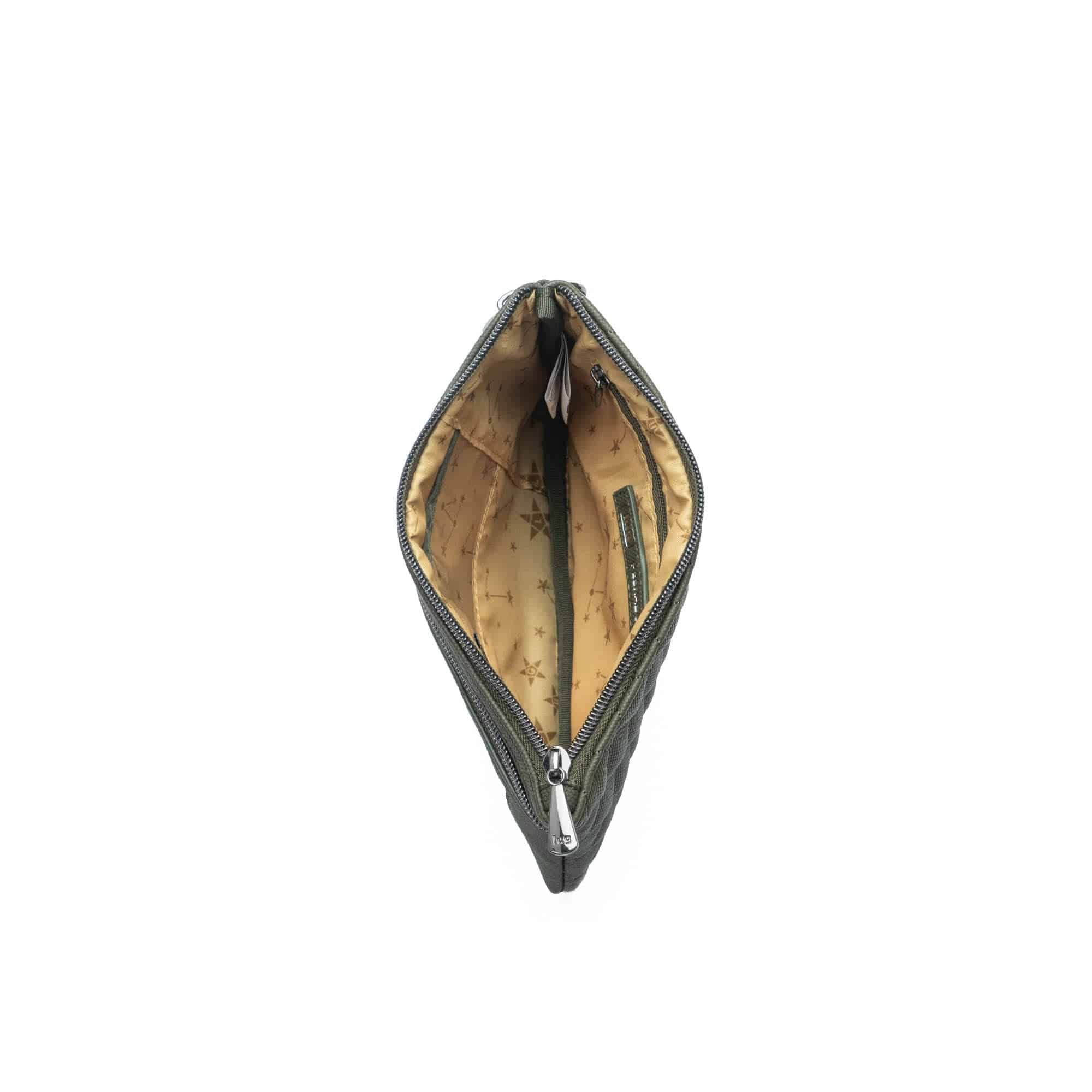 Peekaboo 2 Matte Luxe VL Convertible Crossbody Bag - OLIVE GREEN - Peekaboo2ML_Olive_05