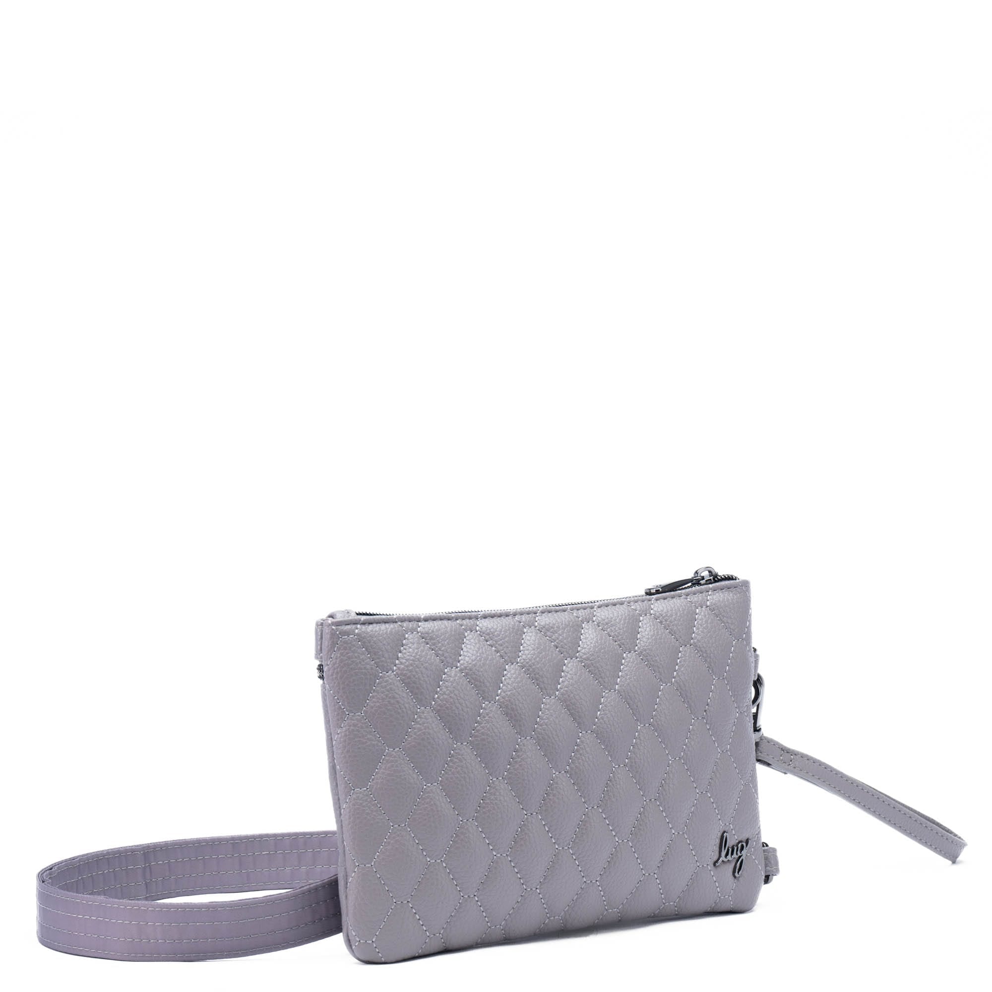 Peekaboo 2 Classic VL Convertible Crossbody Bag - PEARL GREY - Peekaboo2VL_PearlGrey_02