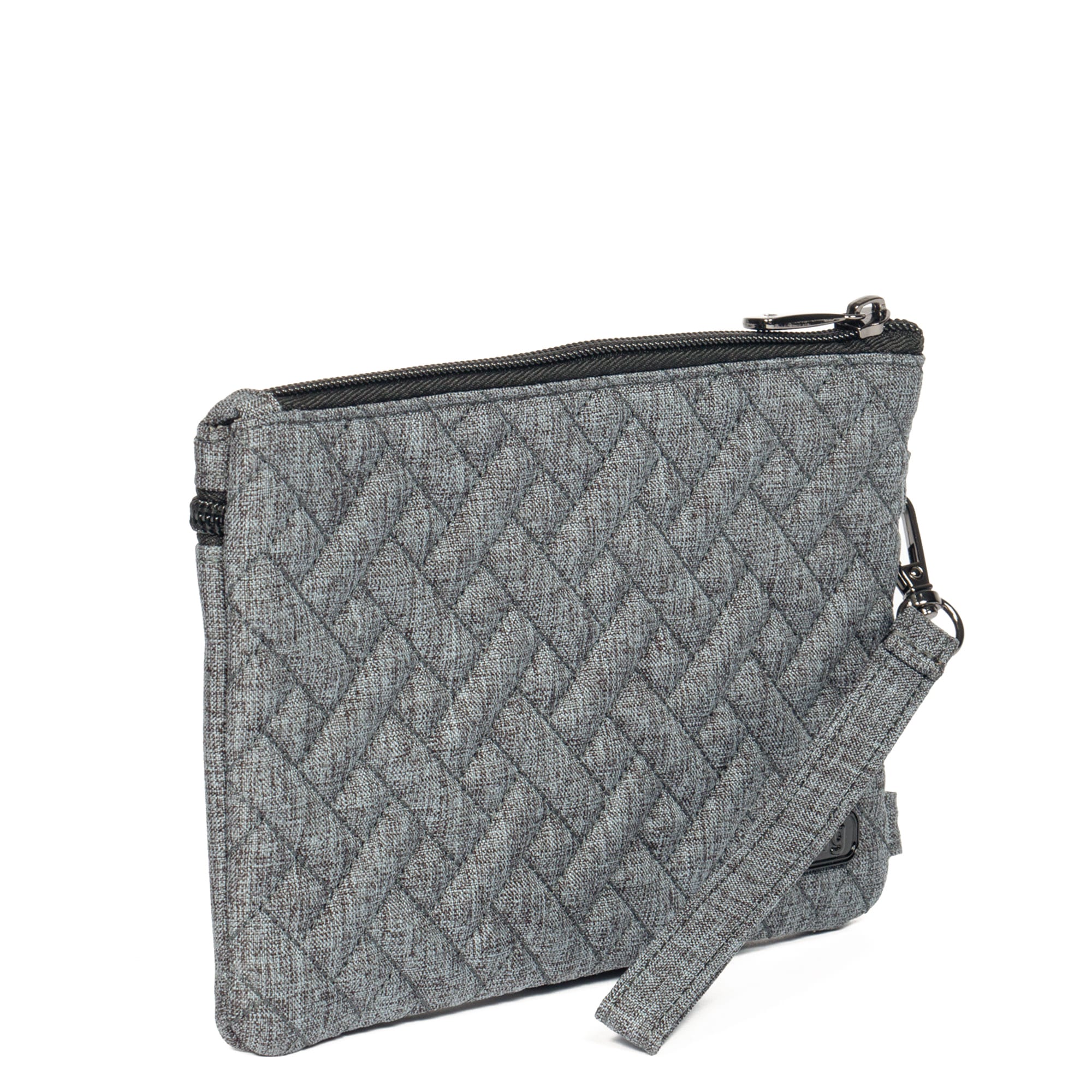 Switch Crossbody Bag & Peekaboo Pouch Set - HEATHER GREY - PeekabooPouch_HeatherGrey_02_f5d123cb-82fa-44aa-b3b1-1cda65cb93ae