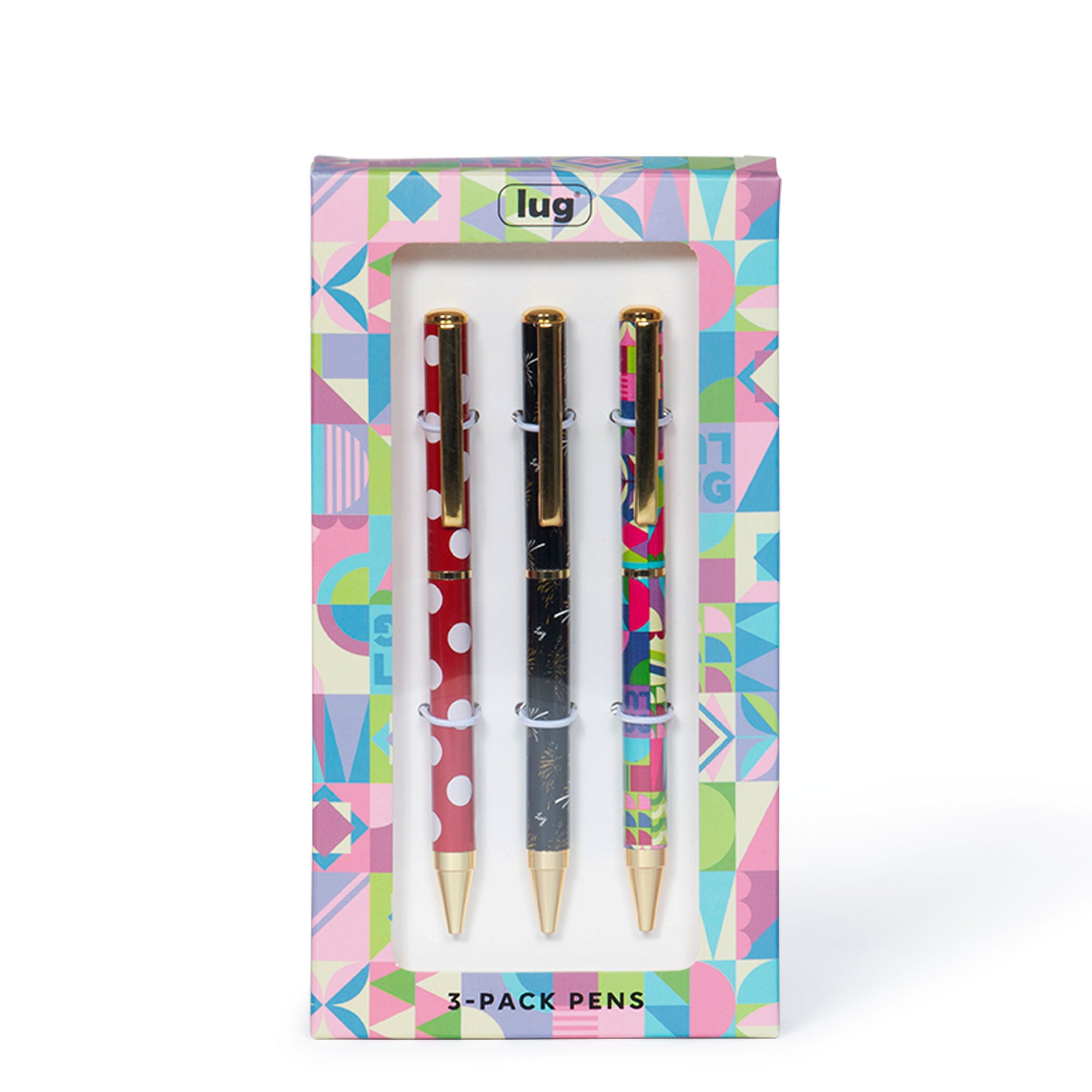 Lug Pens 3pk - Scribble
