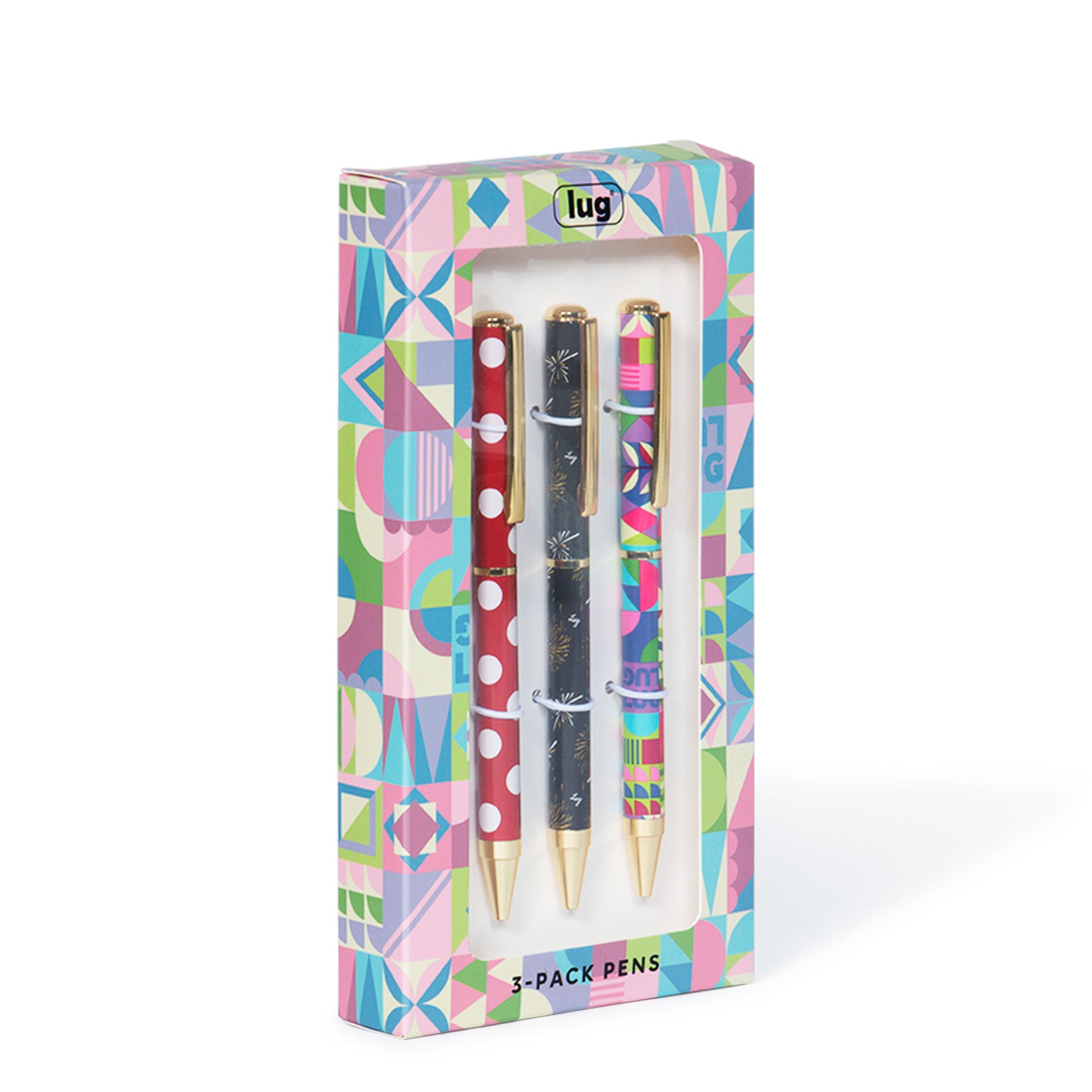 Lug Pens 3pk - Scribble