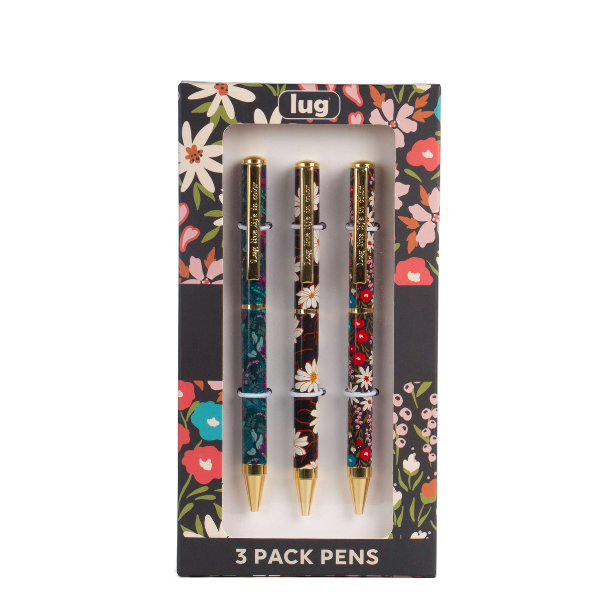 Lug Pens 3pk - Scribble