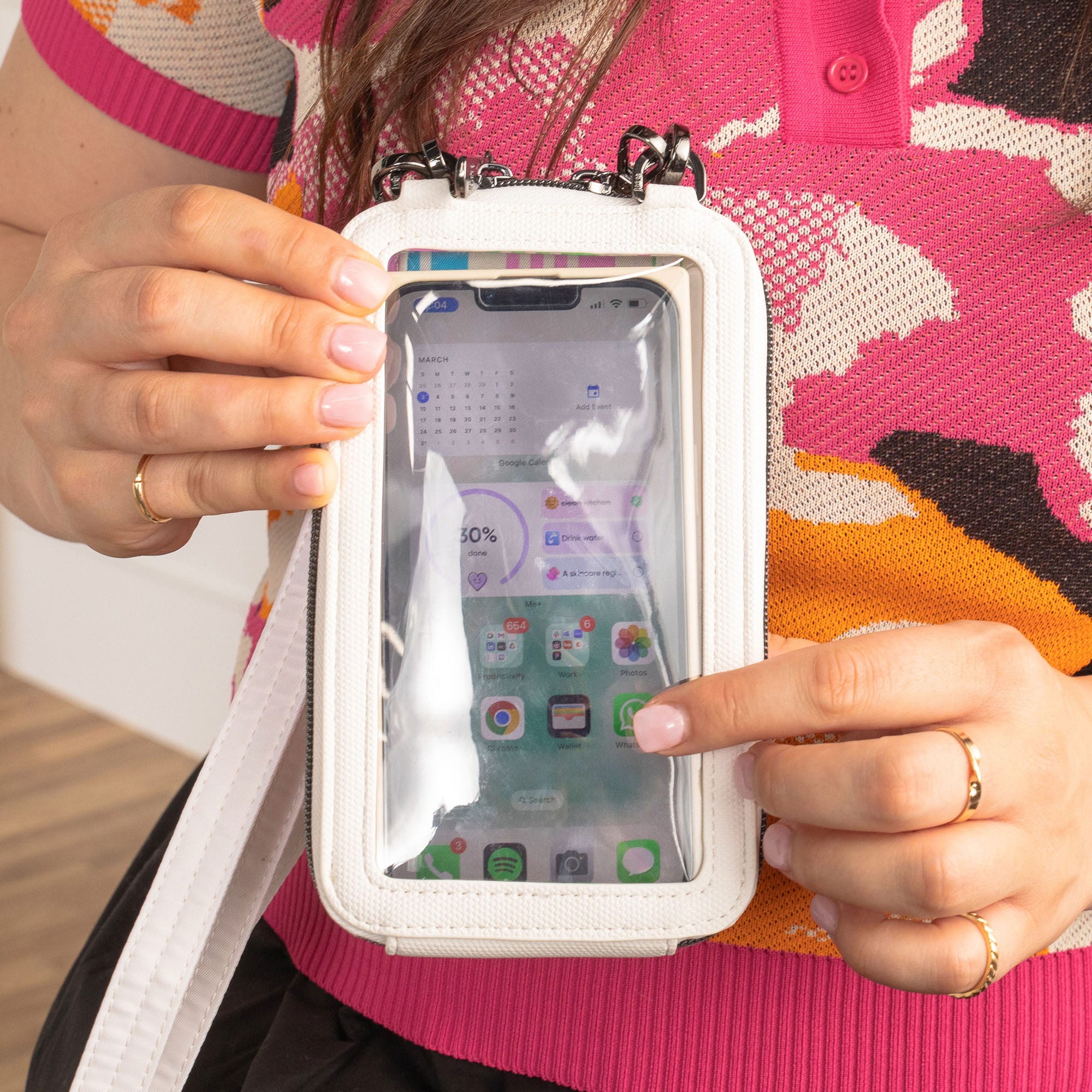 Pike Matte Luxe VL RFID Crossbody Bag - - PikeMatteLuxeVL_Lifestyle_01