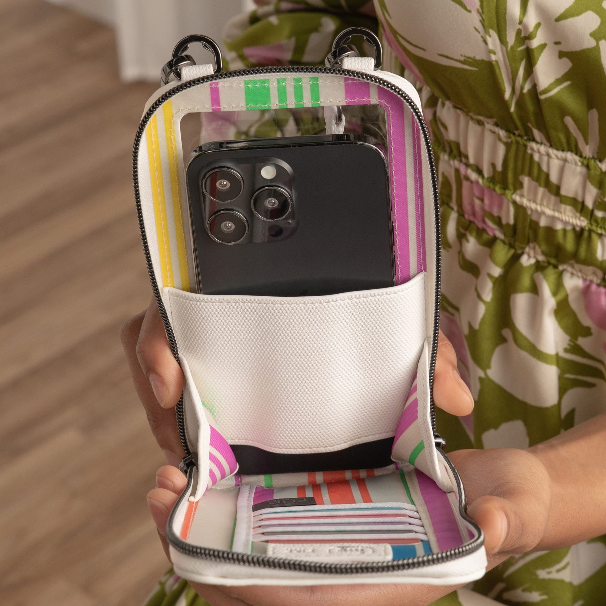 Pike Matte Luxe VL RFID Crossbody Bag - - PikeMatteLuxeVL_Lifestyle_02