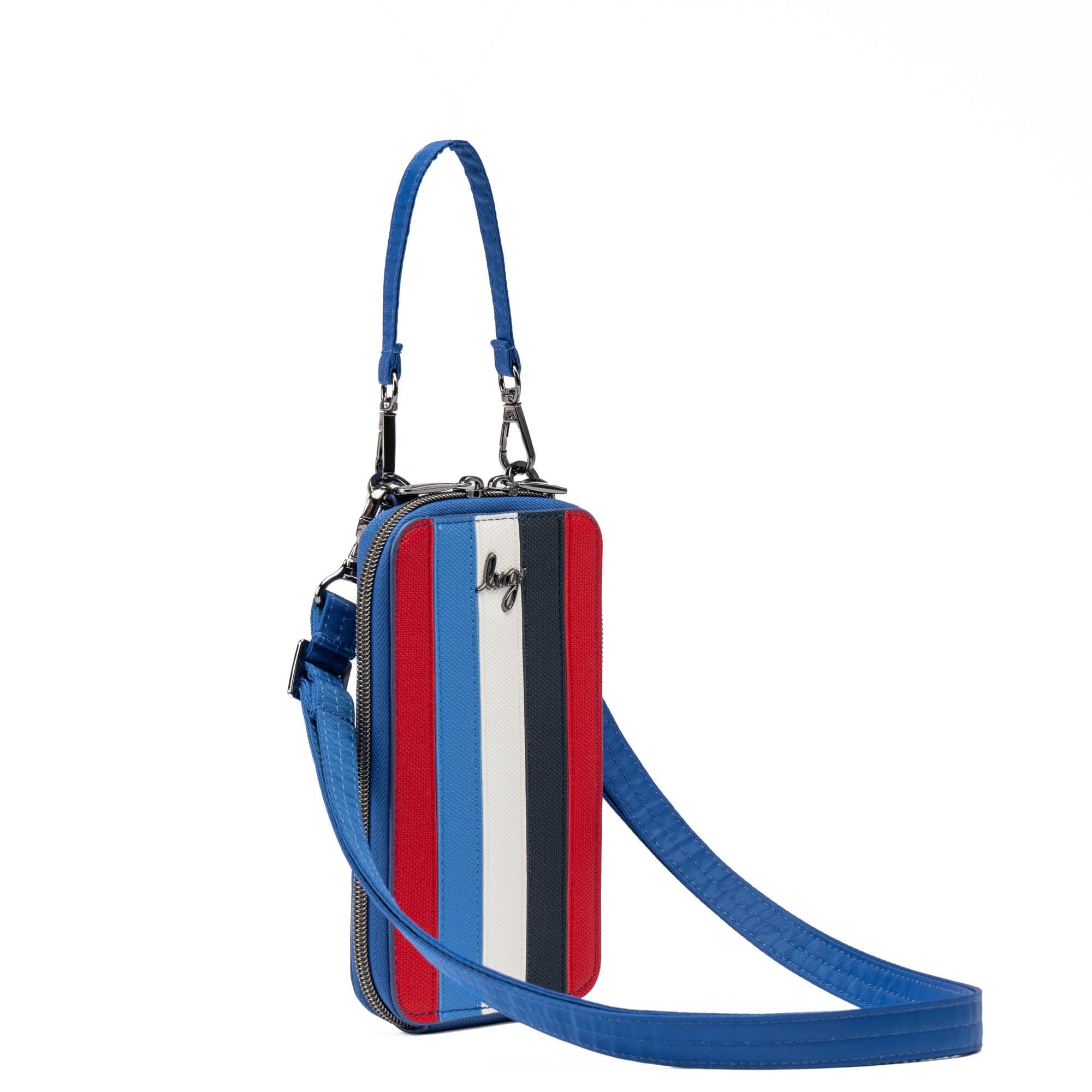 Pike Matte Luxe VL RFID Crossbody Bag - PATRIOTIC - PikeMatteLuxeVL_Patriotic_02