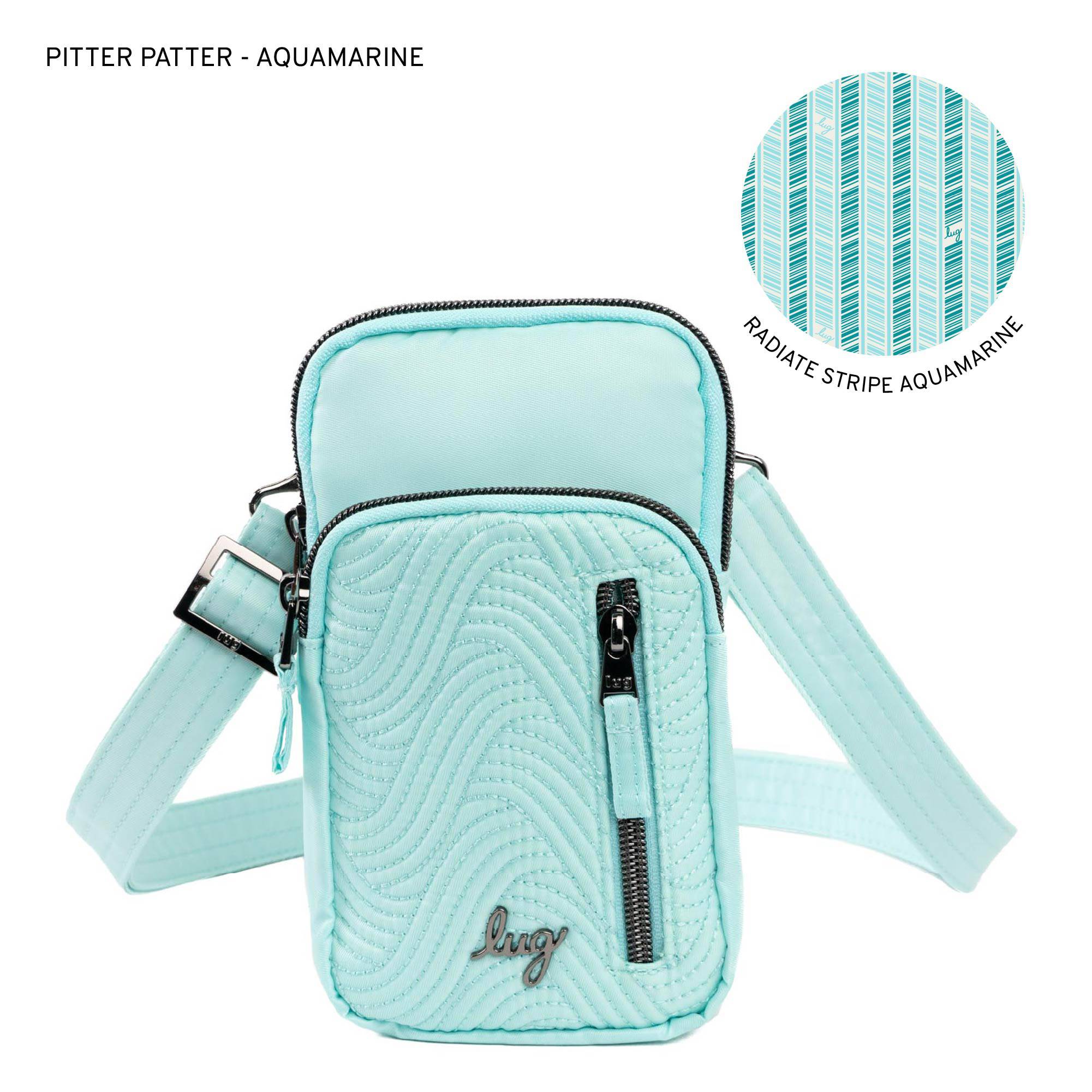 Pitter Patter Crossbody Bag - AQUAMARINE - PitterPatter_Aquamarine