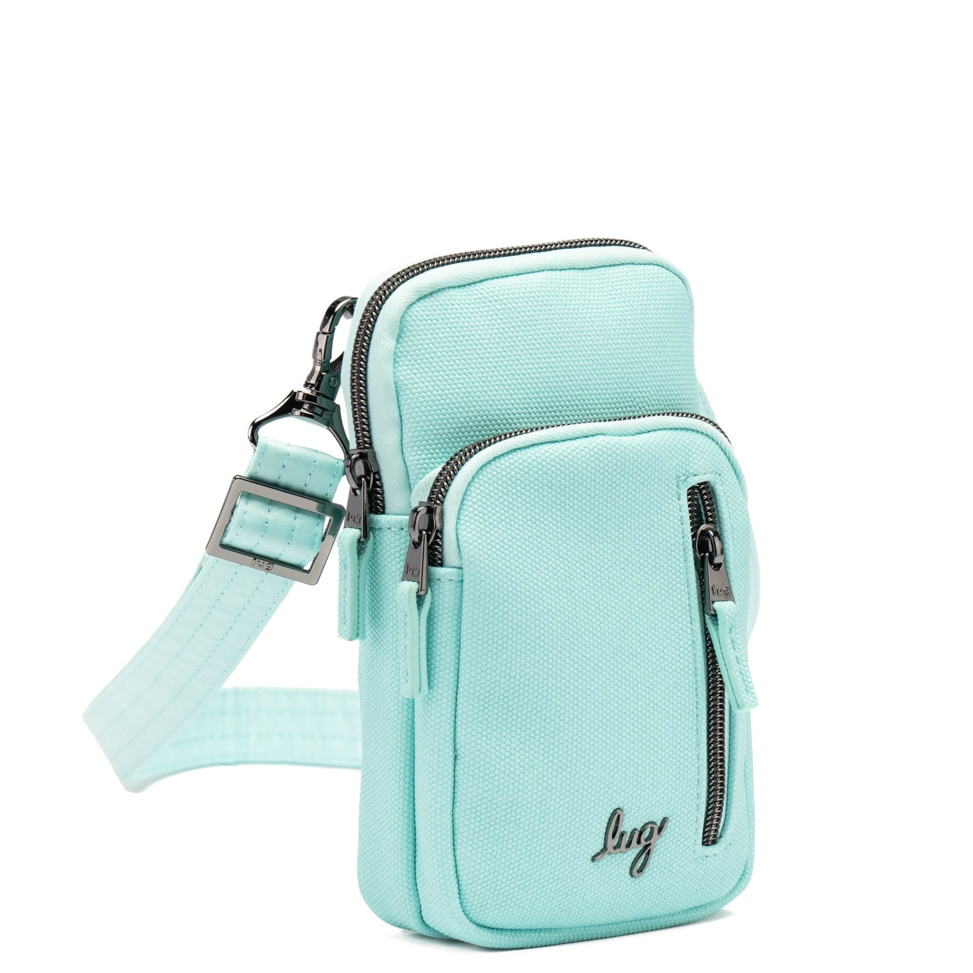 Pitter Patter Matte Luxe VL Crossbody Bag - AQUAMARINE BLUE - PitterPatter_MatteLuxe_AquamarineBlue_02