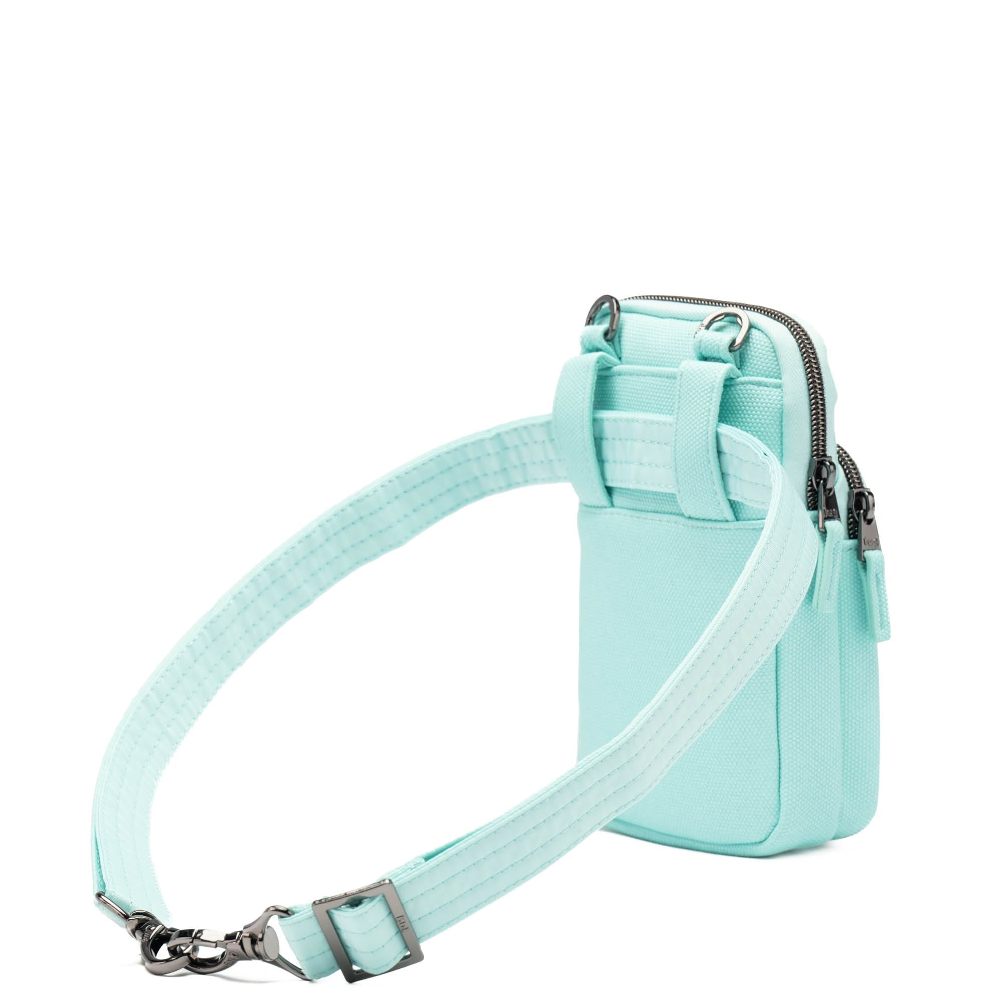 Pitter Patter Matte Luxe VL Crossbody Bag - AQUAMARINE BLUE - PitterPatter_MatteLuxe_AquamarineBlue_04