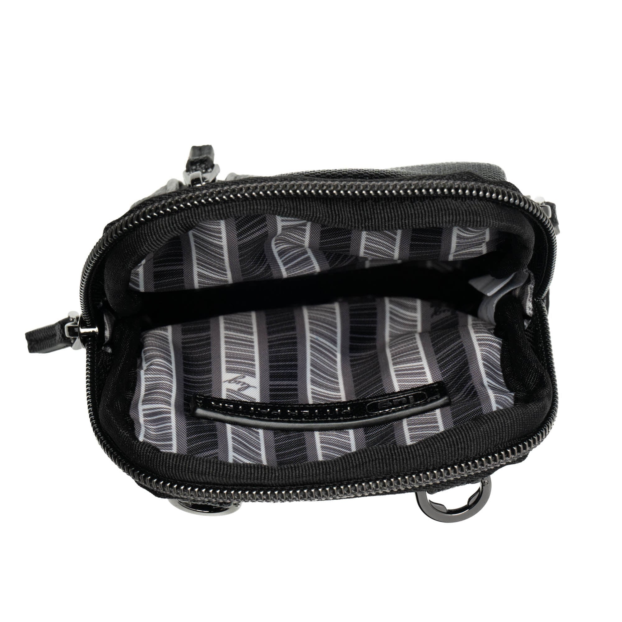 Pitter Patter Matte Luxe VL Crossbody Bag - BLACK ONYX - PitterPatter_MatteLuxe_BlackOnyx_05