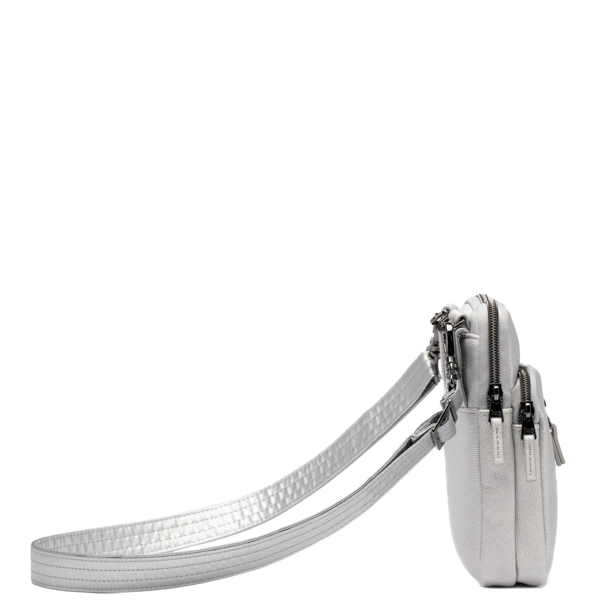 Pitter Patter Matte Luxe VL Crossbody Bag - DIAMOND SILVER - PitterPatter_MatteLuxe_DiamondSilver_03