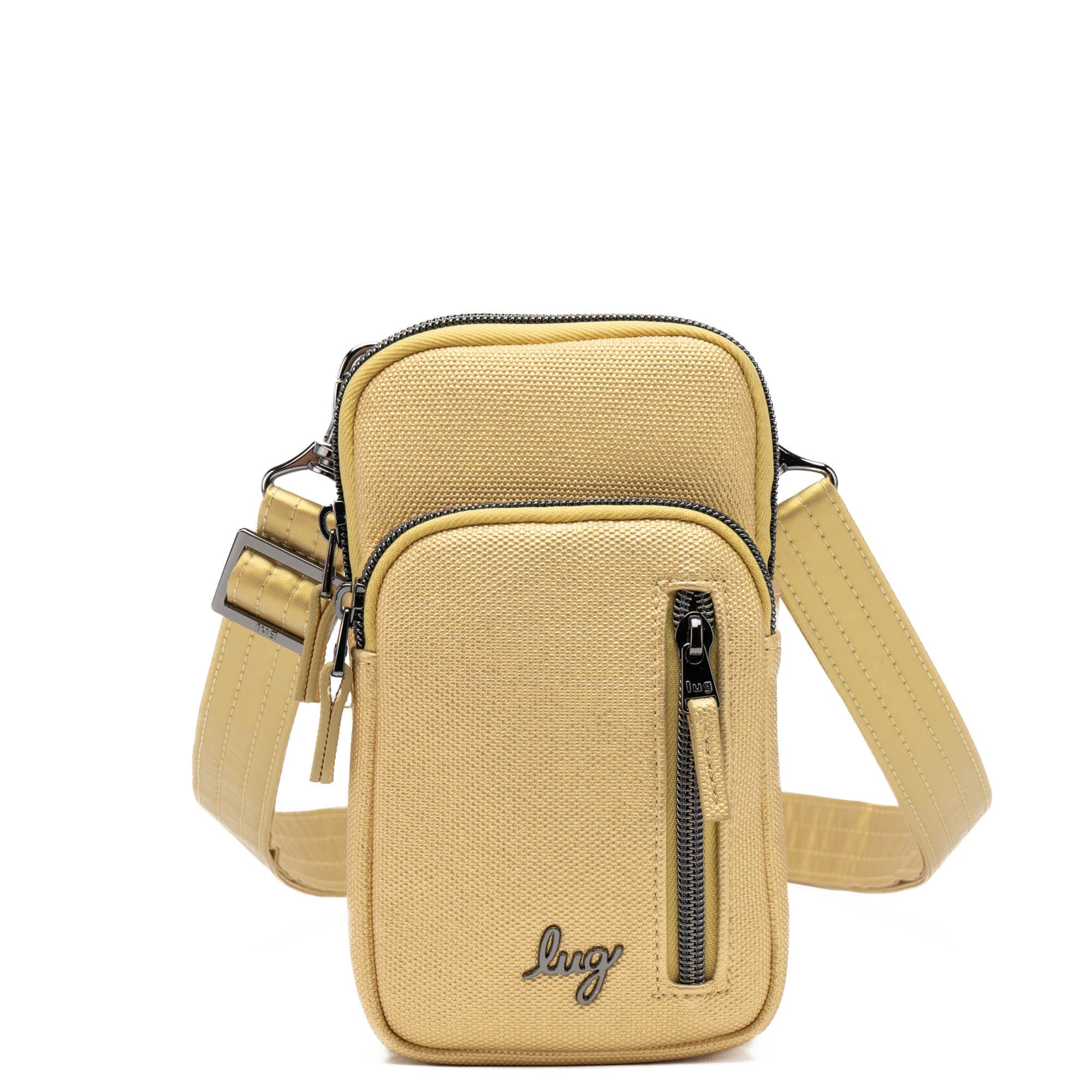 Pitter Patter Matte Luxe VL Crossbody Bag - METALLIC GOLD - PitterPatter_MatteLuxe_MetallicGold_01