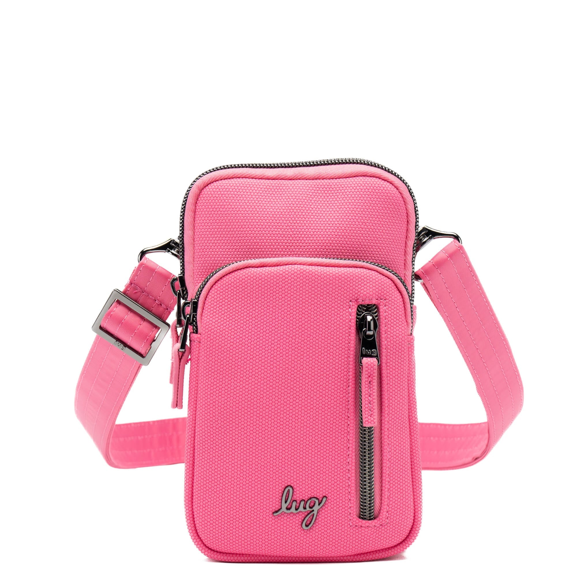 Pitter Patter Matte Luxe VL Crossbody Bag - PINK TOURMALINE - PitterPatter_MatteLuxe_PinkTourmaline_01