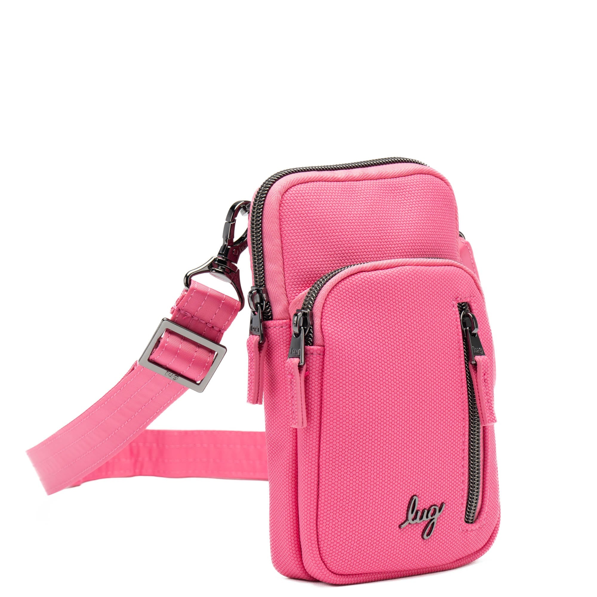 Pitter Patter Matte Luxe VL Crossbody Bag - PINK TOURMALINE - PitterPatter_MatteLuxe_PinkTourmaline_02