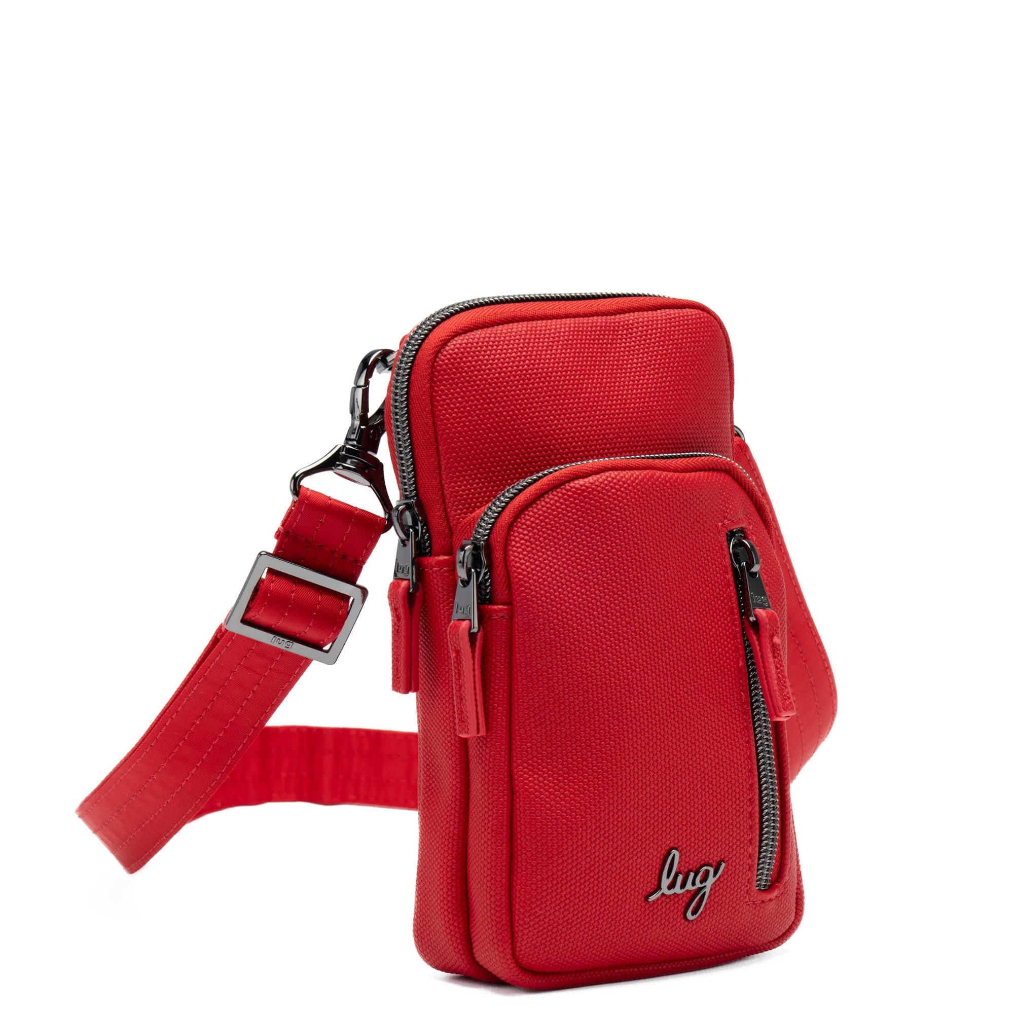 Pitter Patter Matte Luxe VL Crossbody Bag - RUBY RED - PitterPatter_MatteLuxe_RubyRed_02