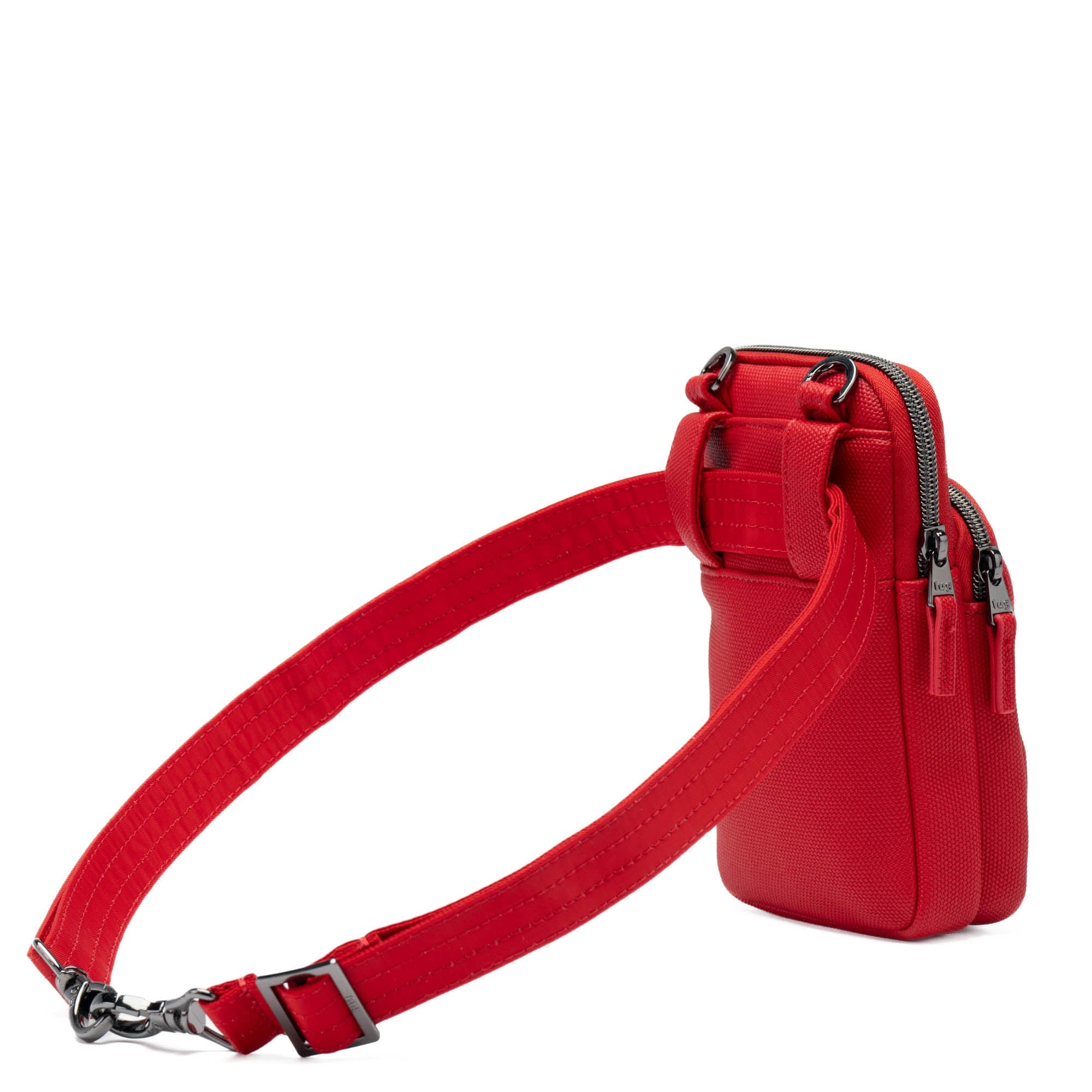 Pitter Patter Matte Luxe VL Crossbody Bag - RUBY RED - PitterPatter_MatteLuxe_RubyRed_04