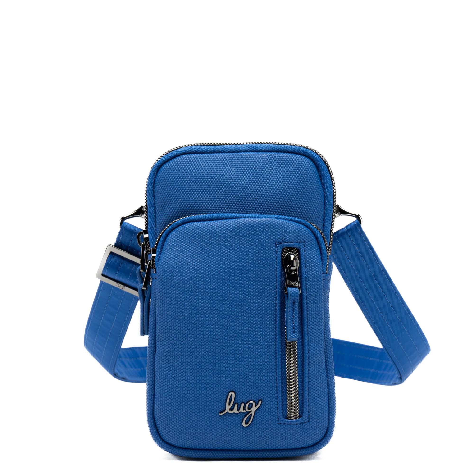 Pitter Patter Matte Luxe VL Crossbody Bag - SAPPHIRE BLUE - PitterPatter_MatteLuxe_SapphireBlue_01