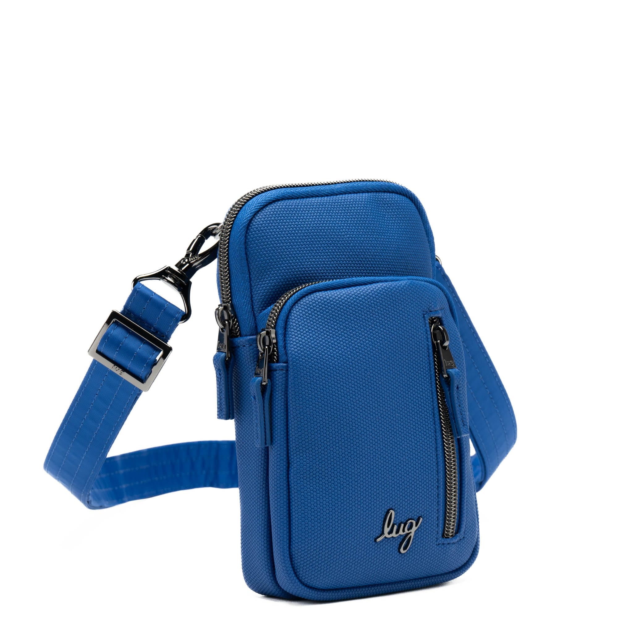Pitter Patter Matte Luxe VL Crossbody Bag - SAPPHIRE BLUE - PitterPatter_MatteLuxe_SapphireBlue_02