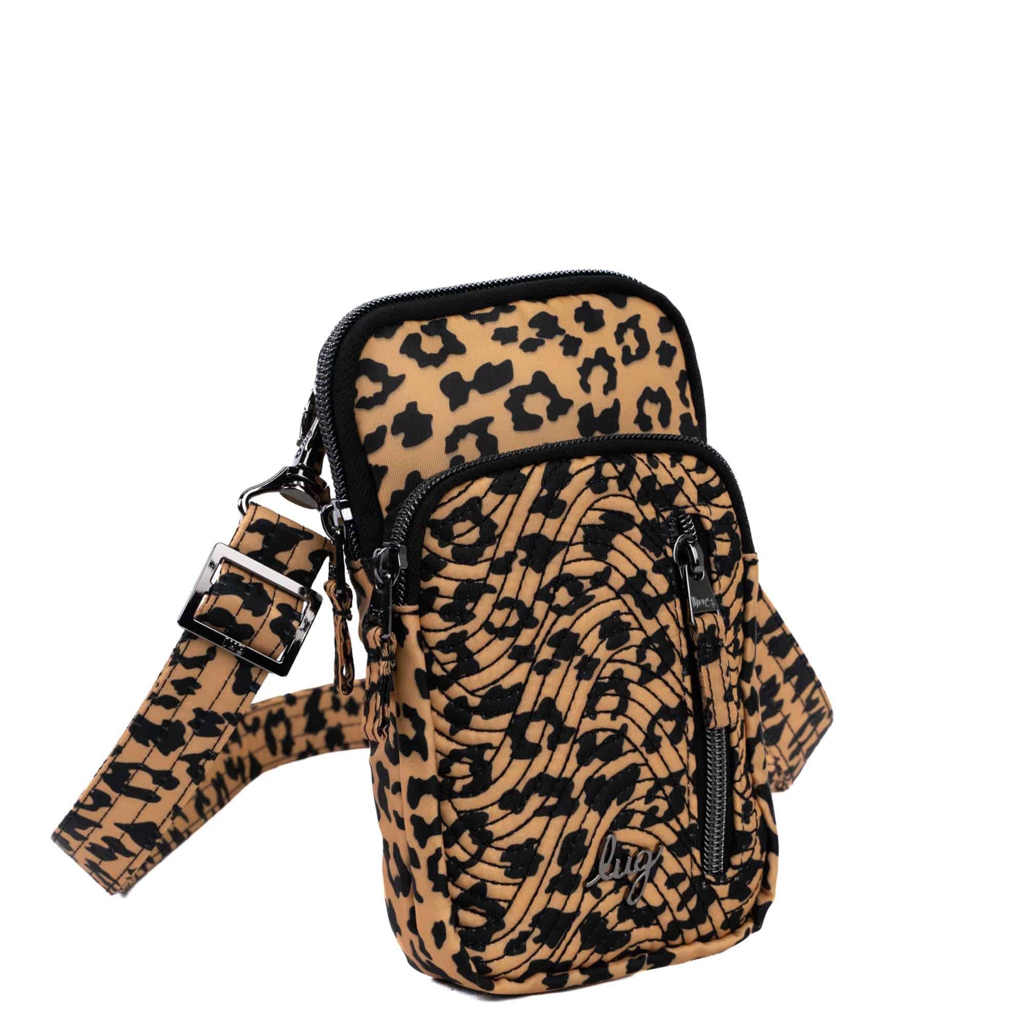 Pitter Patter Crossbody Bag - SPOTTED LEOPARD - PitterPatter_SpottedLeopard_02