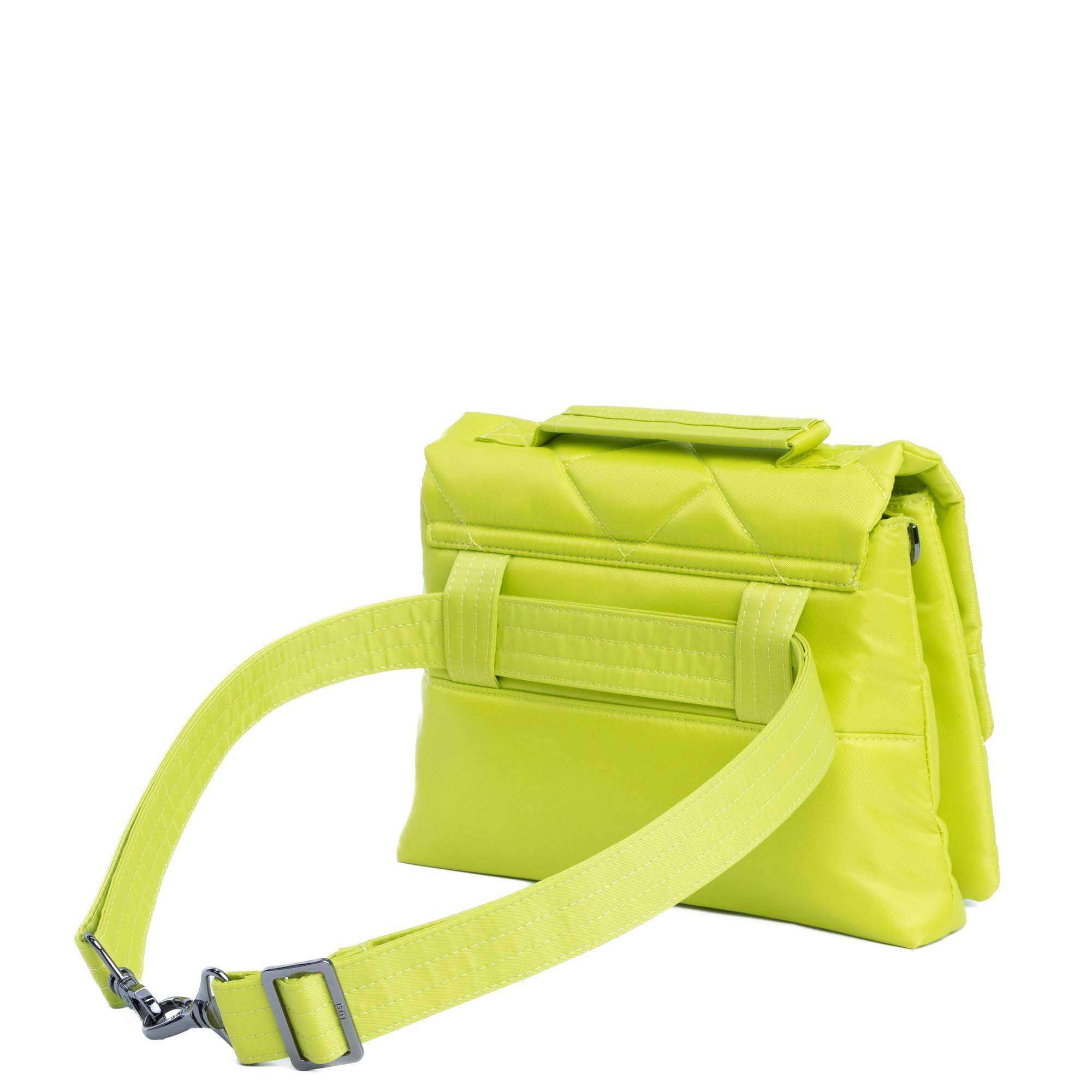 Pli&eacute; 2 Crossbody Bag - LEMON LIME - Plie2_LemonLime_04