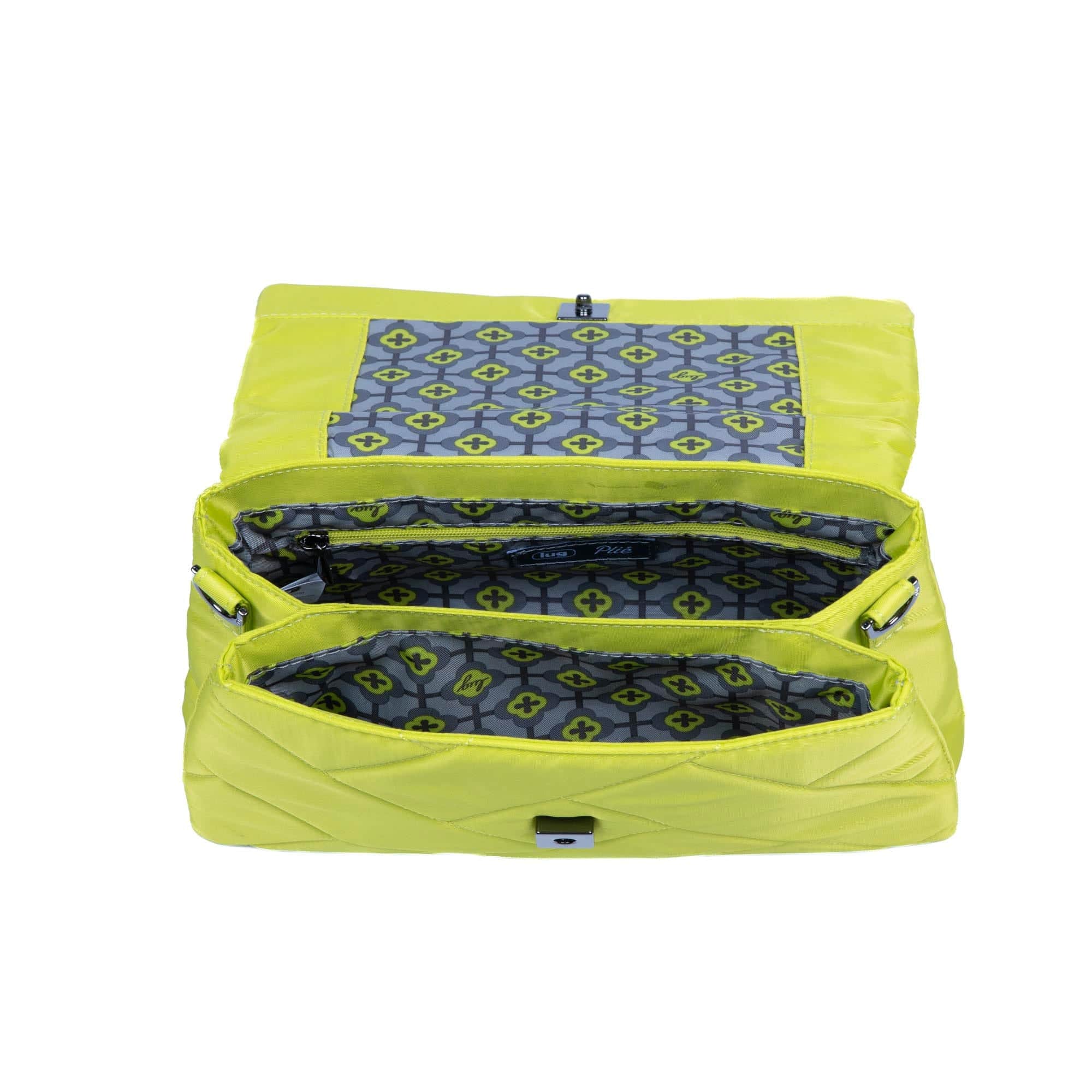 Pli&eacute; 2 Crossbody Bag - LEMON LIME - Plie2_LemonLime_05