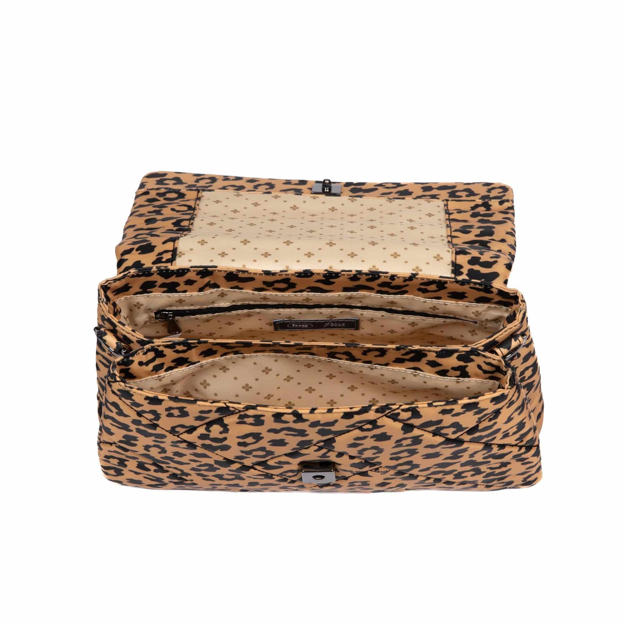 Pli&eacute; 2 Crossbody Bag - SPOTTED LEOPARD - Plie2_SpottedLeopard_05