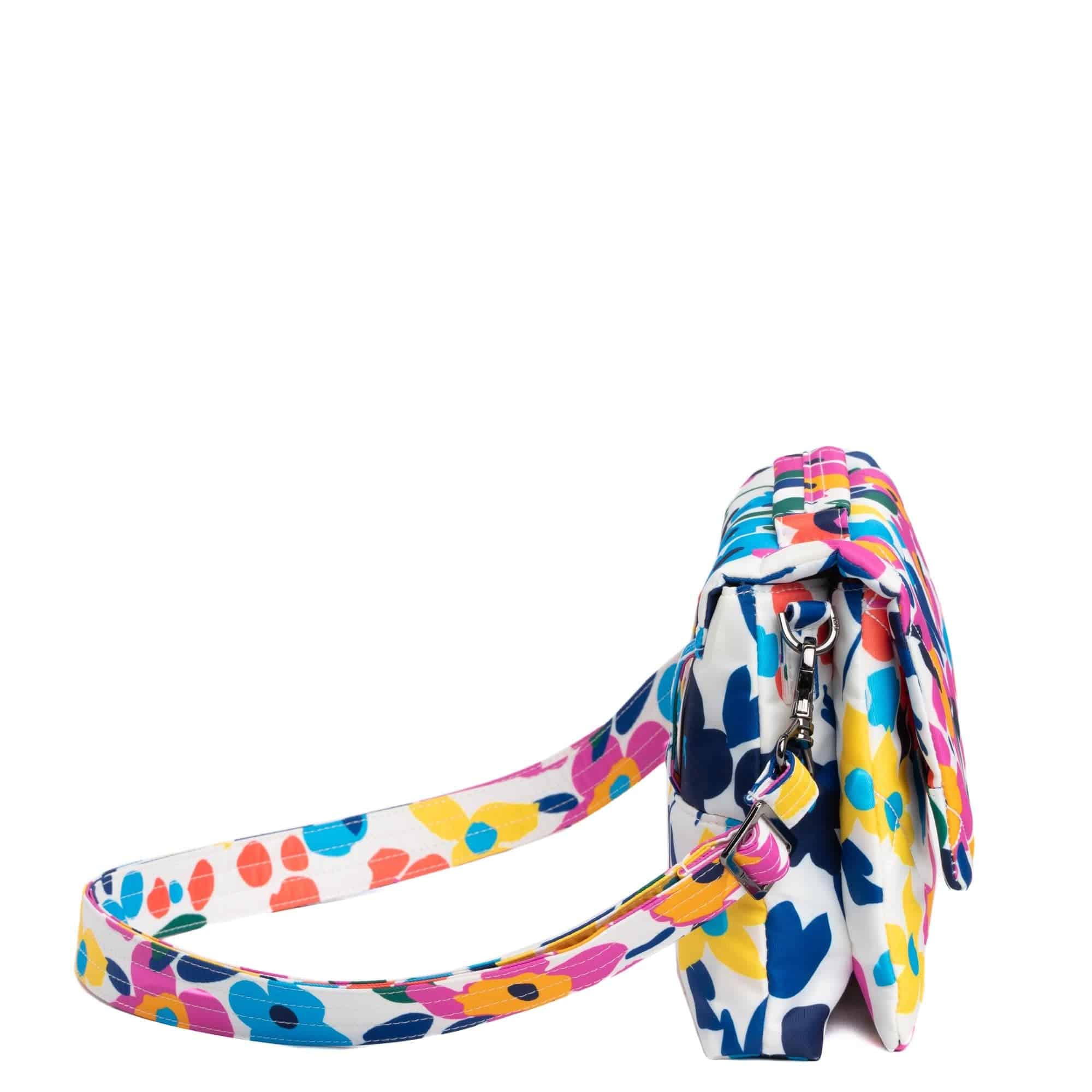 Pli&eacute; 2 Crossbody Bag - WILDFLOWER BRIGHTS - Plie2_WildflowerBrightsXL_03