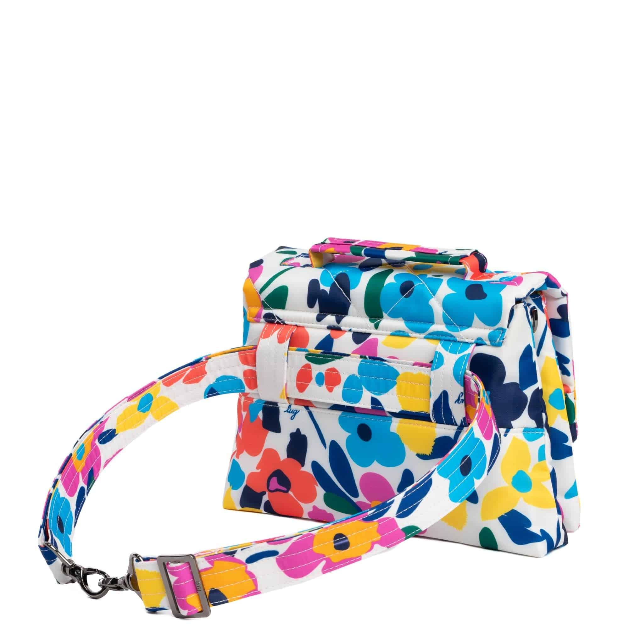 Pli&eacute; 2 Crossbody Bag - WILDFLOWER BRIGHTS - Plie2_WildflowerBrightsXL_04
