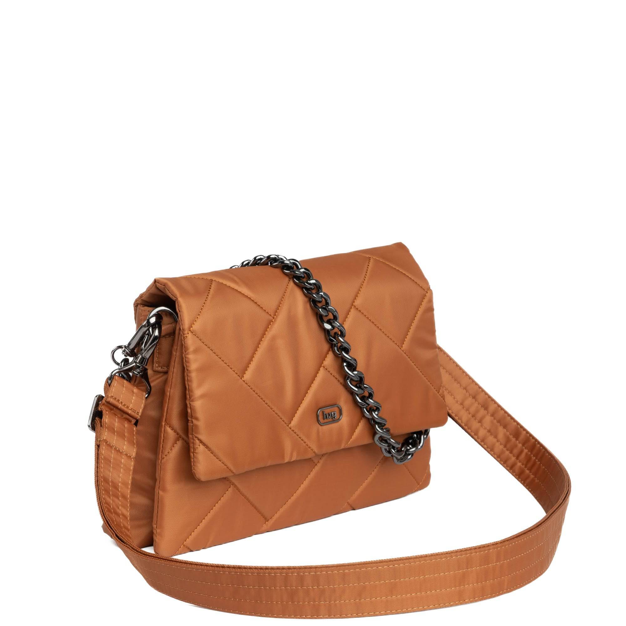 Plié Crossbody Bag - CAPPUCCINO - Plie_Cappuccino_02